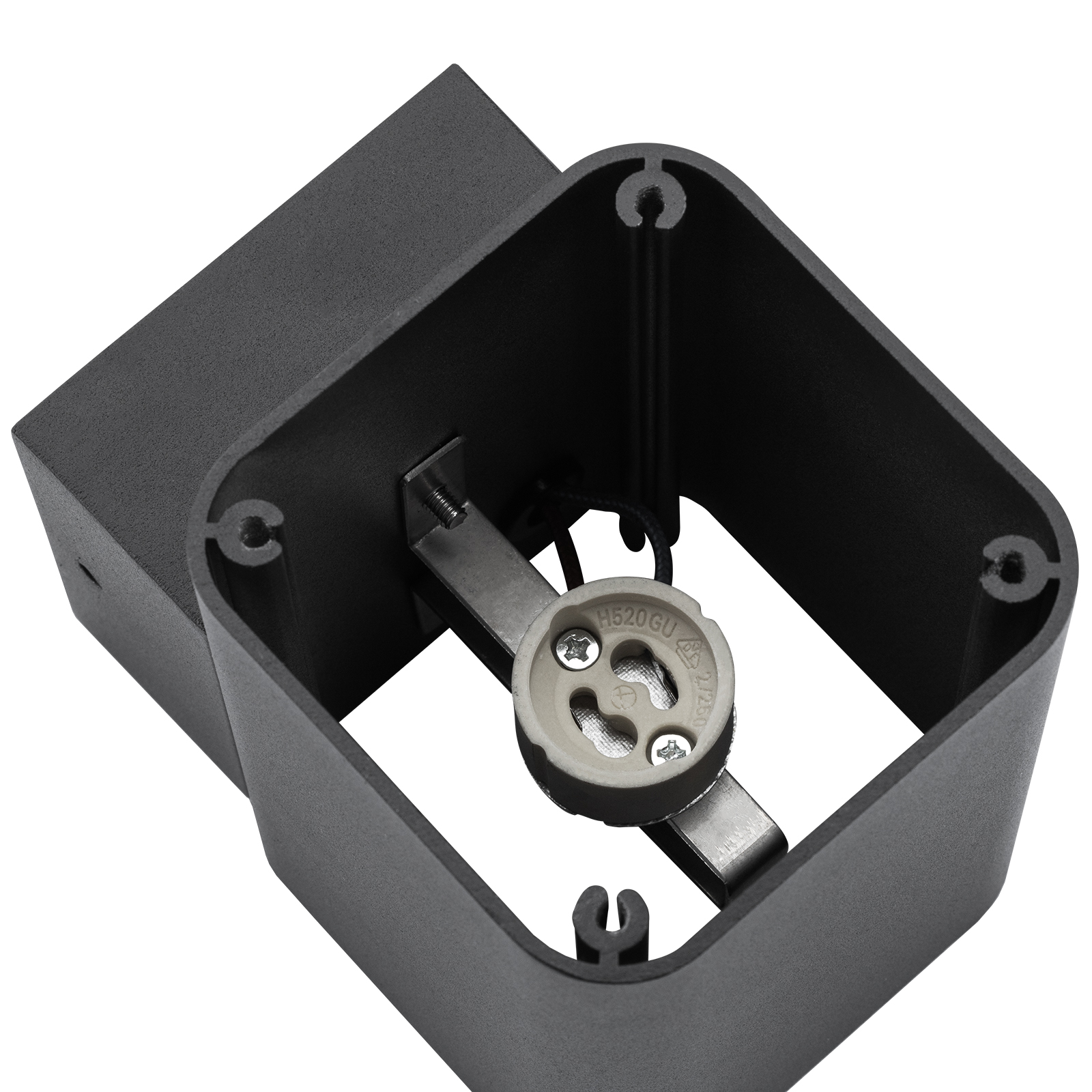 Lampa Ogrodowa Zewnętrzna Kinkiet Elewacyjny GU10 LED IP54 EPSILO LUMILED - pierwsza cecha produktu