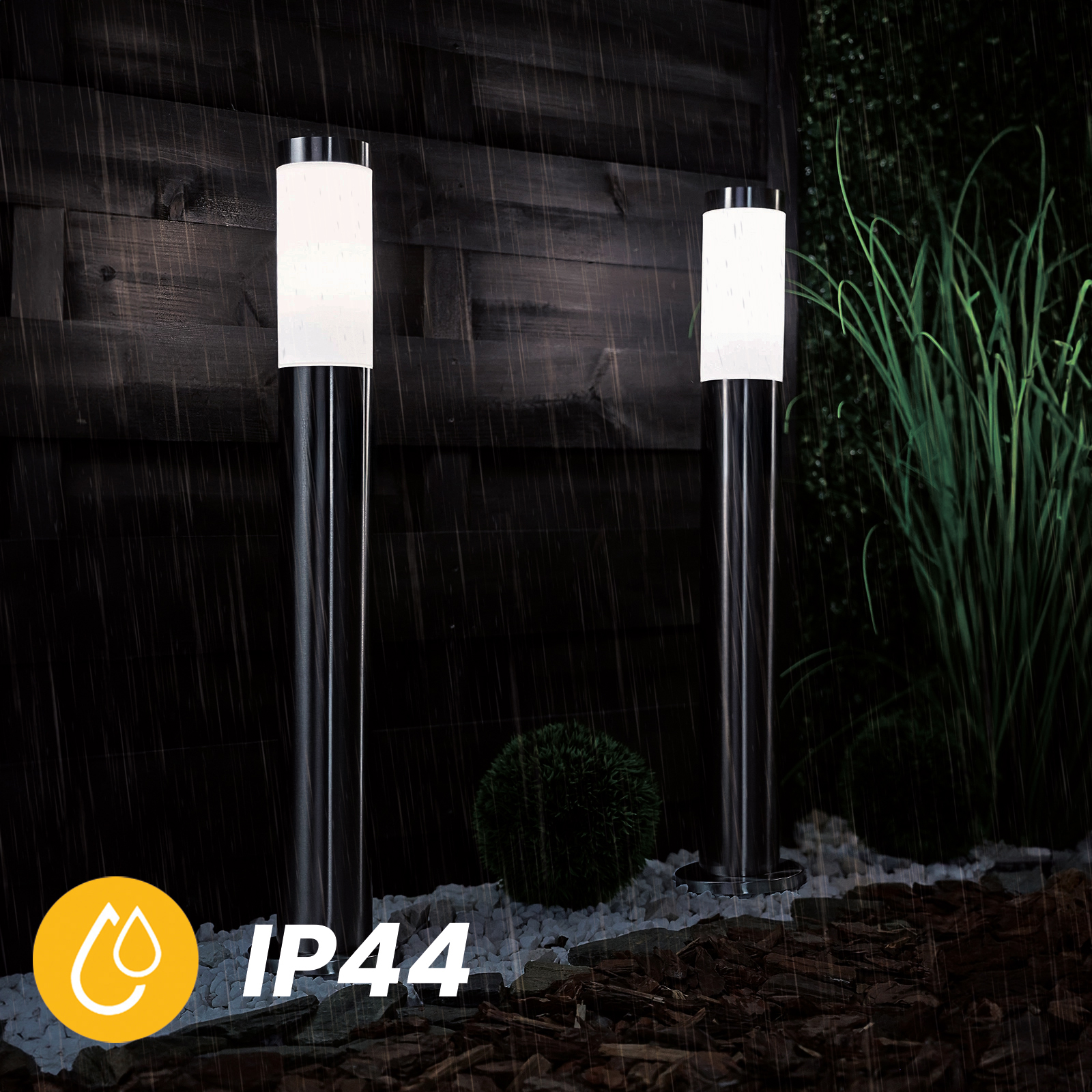 Lampa Ogrodowa Zewnętrzna E27 INOX SŁUPEK 65cm Lilium LUMILED - trzecia cecha produktu