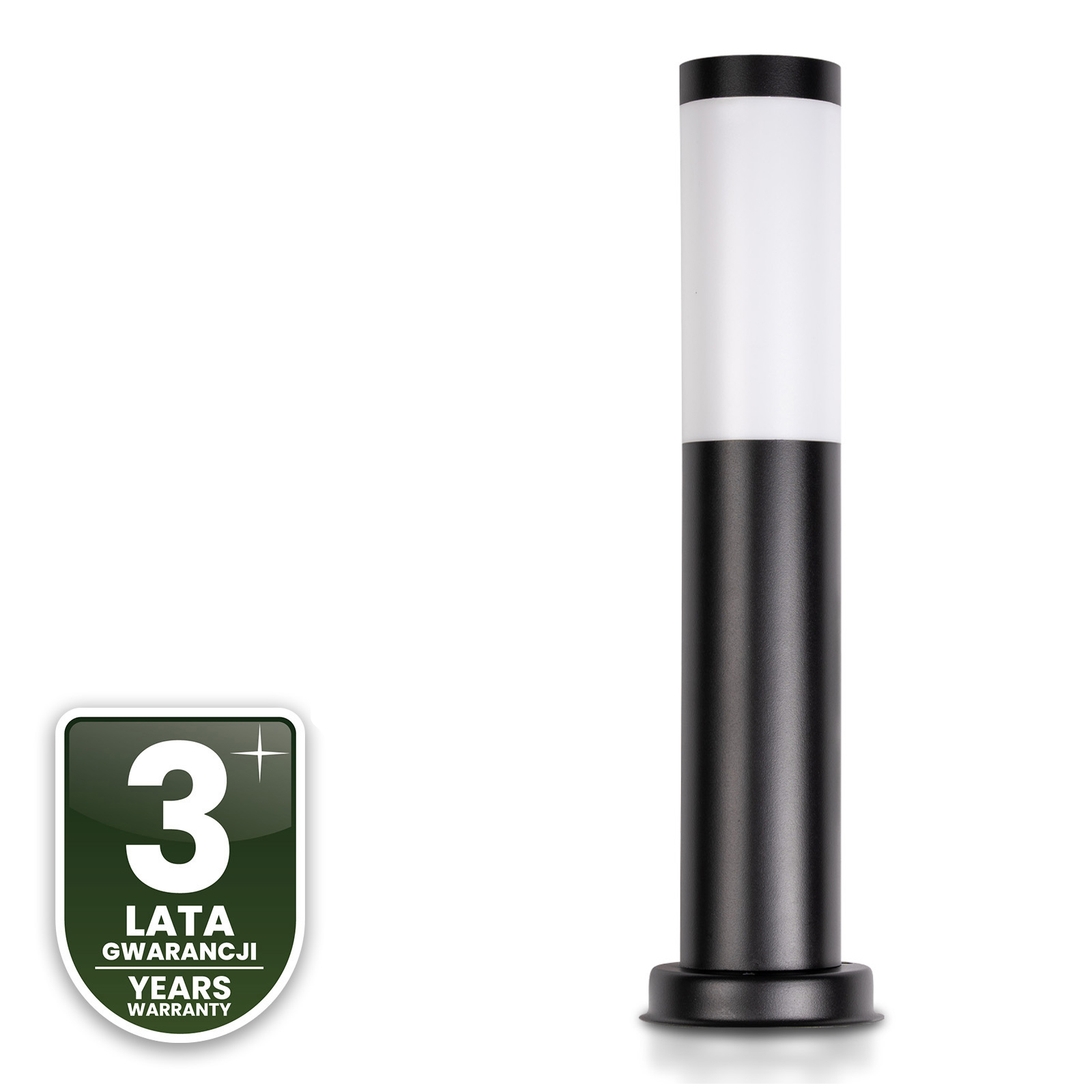 Lampa Ogrodowa Zewnętrzna E27 CZARNY SŁUPEK 45cm Lilium LUMILED - czwarta cecha produktu