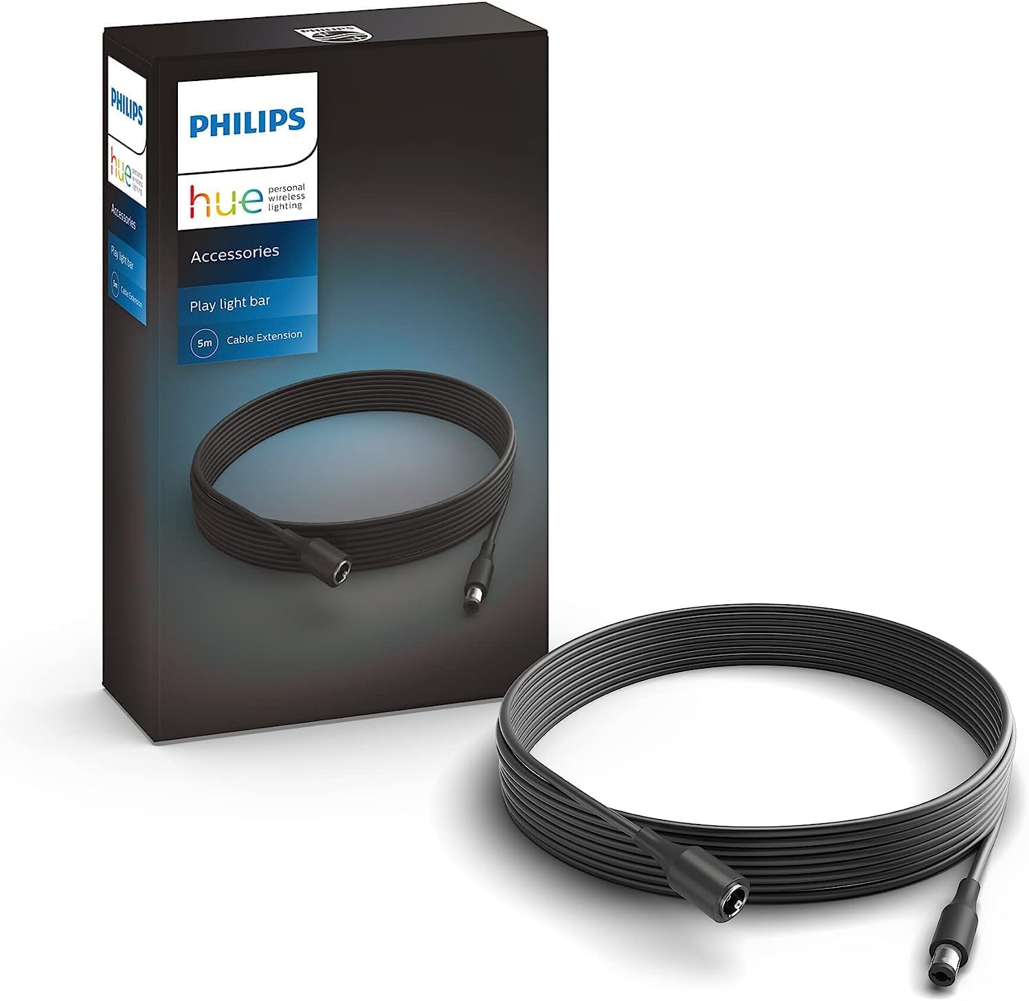Kabel Przedłużający 5m IP20 Czarny do serii Play Philips HUE - główne zdjęcie produktu