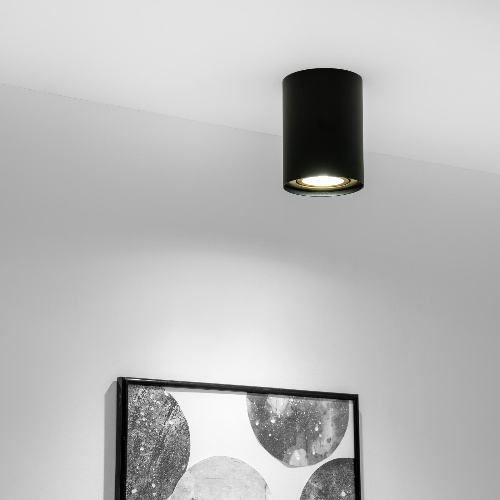 Oprawa Natynkowa HALOGENOWA Spot Tuba Ruchoma GU10 Okrągła Czarno-Złota 115mm AMAT-L LUMILED - obszar zastosowań