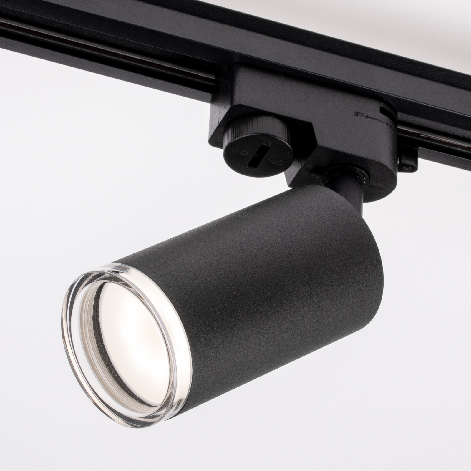 Lampa Sufitowa Szynoprzewód Szyna Spot Reflektor Szynowy GU10 LED ADERO Czarny LUMILED - trzecia cecha produktu