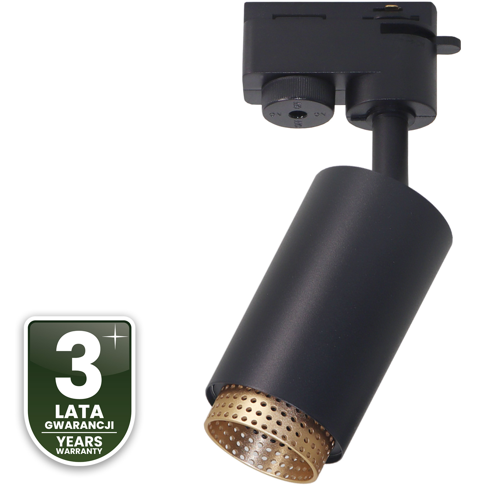 ZESTAW Szynoprzewód Listwa Szyna 1m + 3x Lampa Sufitowa Reflektor GU10 Oświetlenie Szynowe LUMILED - czwarta cecha produktu