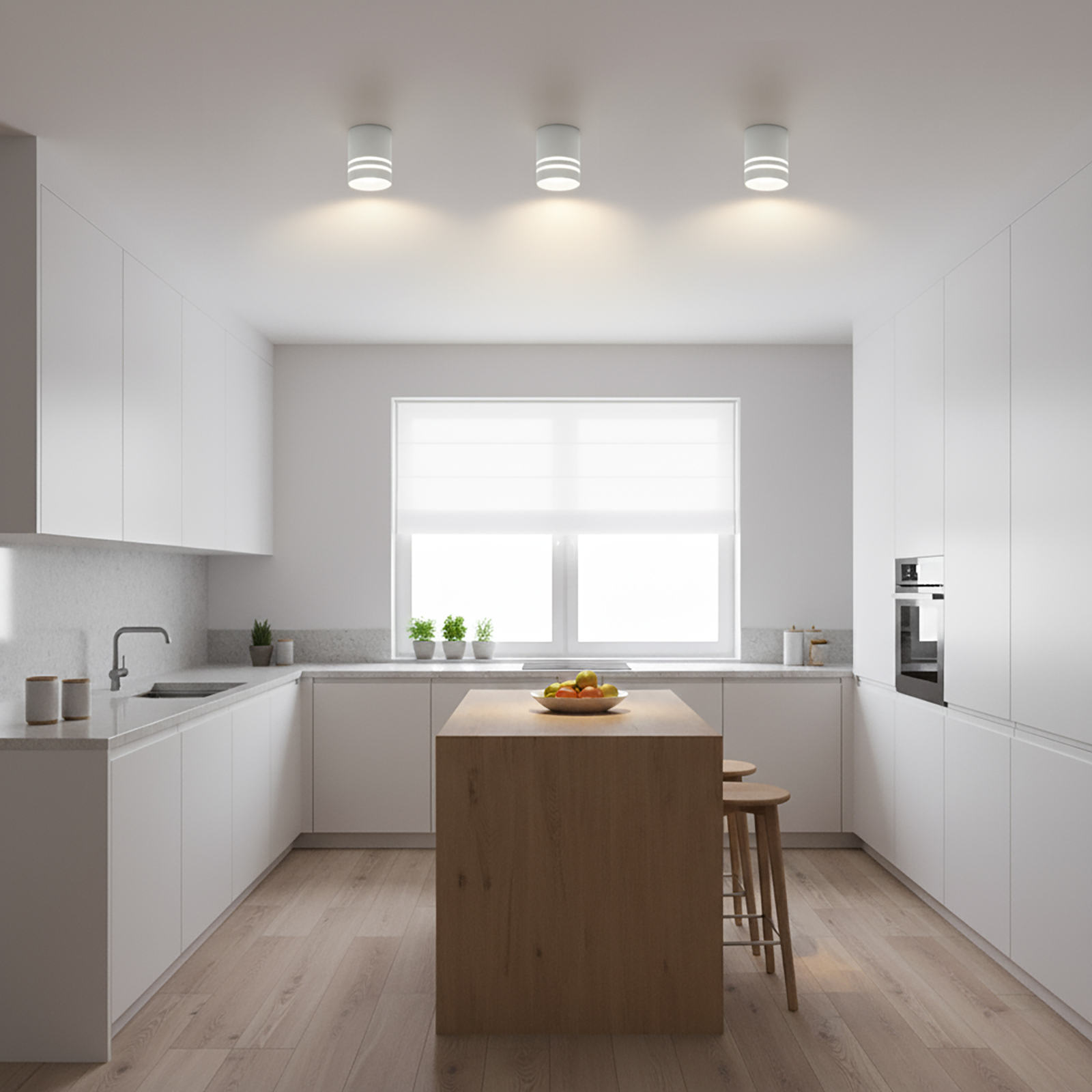 Oprawa Natynkowa HALOGENOWA Spot Tuba ARISA GU10 Okrągła Biała 80mm LUMILED - obszar zastosowań