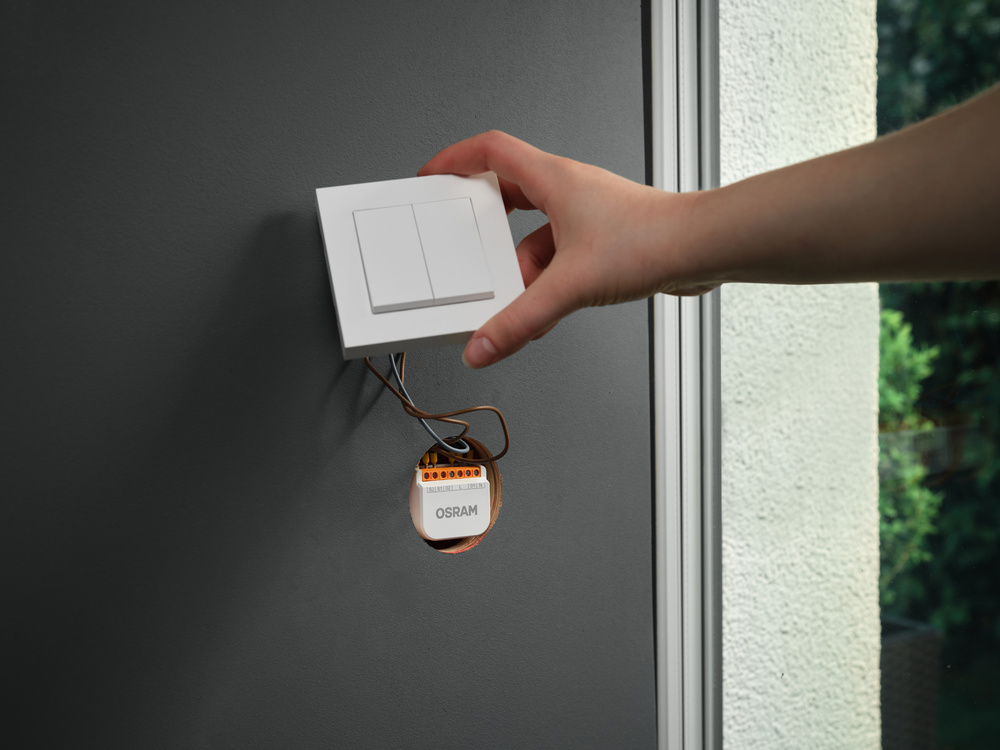 Moduł Przełącznik Inteligentny Sterownik Dwukierunkowy Biały Osram SMART WiFi - obszar zastosowań
