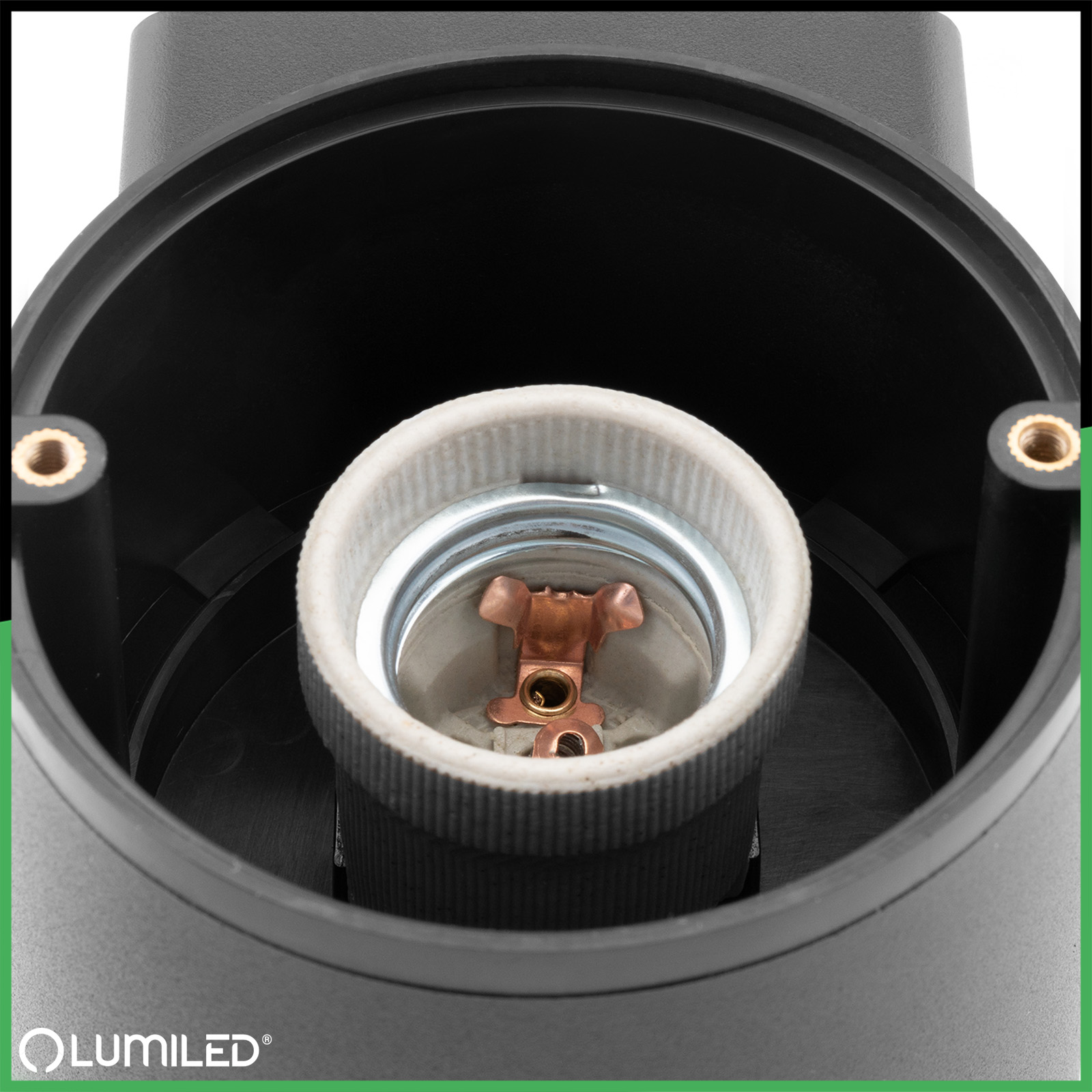 Lampa Ogrodowa Kinkiet Elewacyjny 2x E27 LED Natynkowy Góra Dół RINGO LUMILED - pierwsza cecha produktu