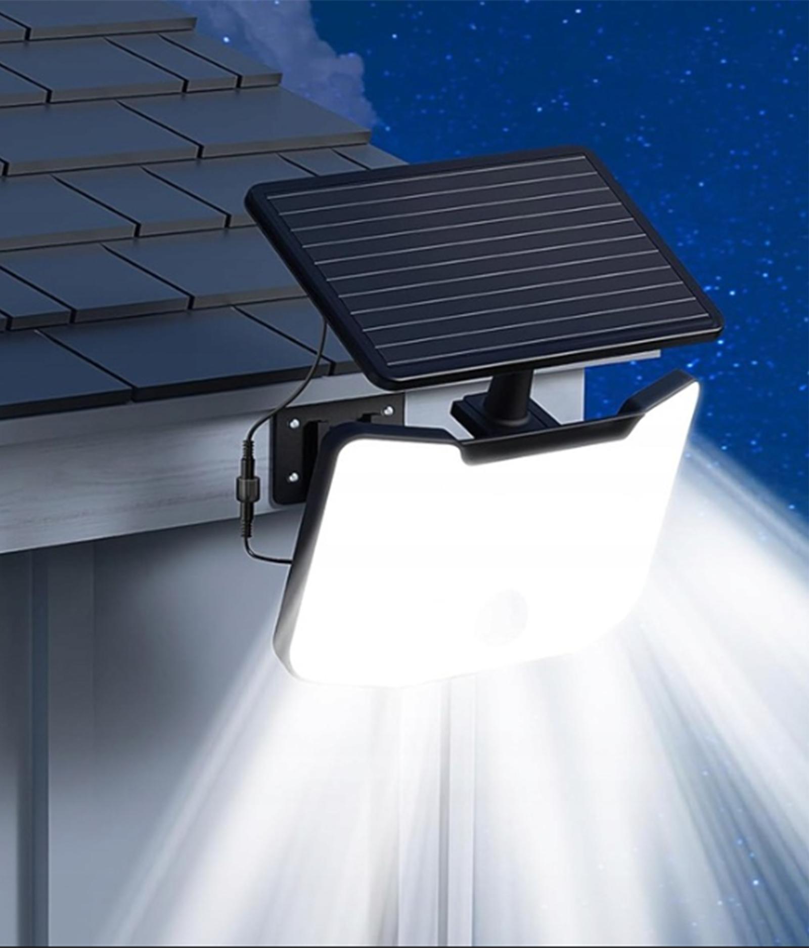 Naświetlacz Solarny Lampa Elewacyjna LED 6500K IP44 Czujnik Ruchu i Zmierzchu LENO LUMILED - druga cecha produktu