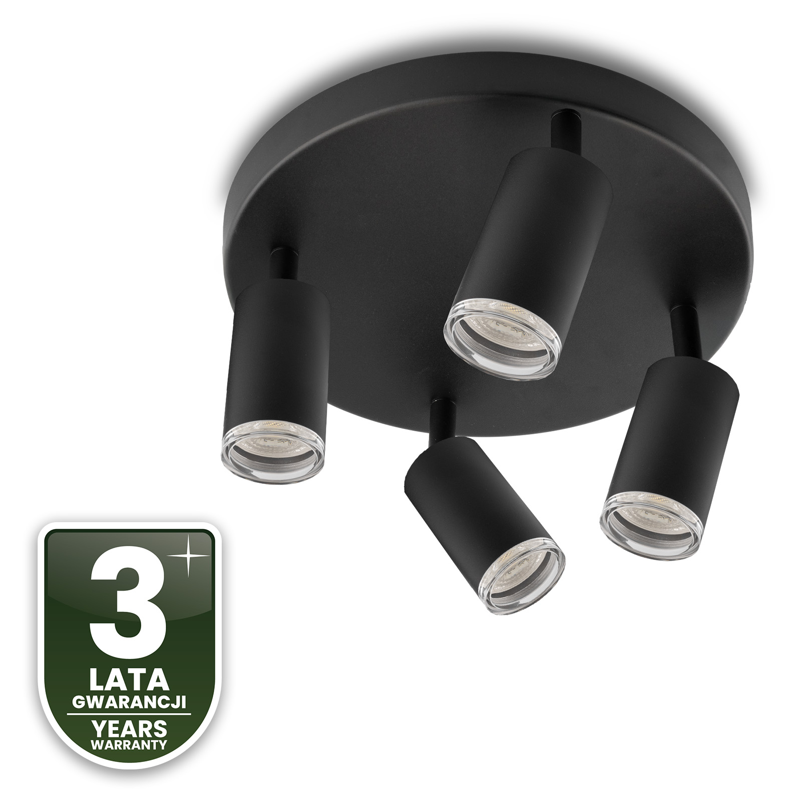 Lampa Sufitowa SPOT TUBA Reflektor LED Oprawa Halogenowa 4xGU10 Plafon - czwarta cecha produktu