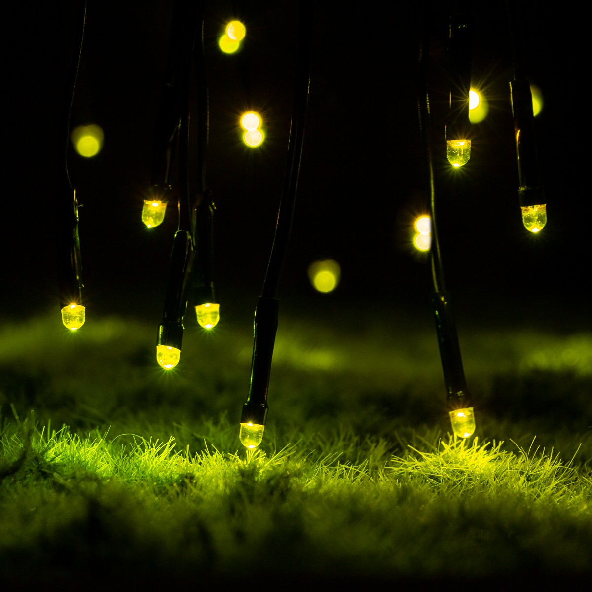 Girlanda Solarna Ogrodowa 7x LED Ozdobne Punkciki Świetliki ORNIS LUMILED - druga cecha produktu