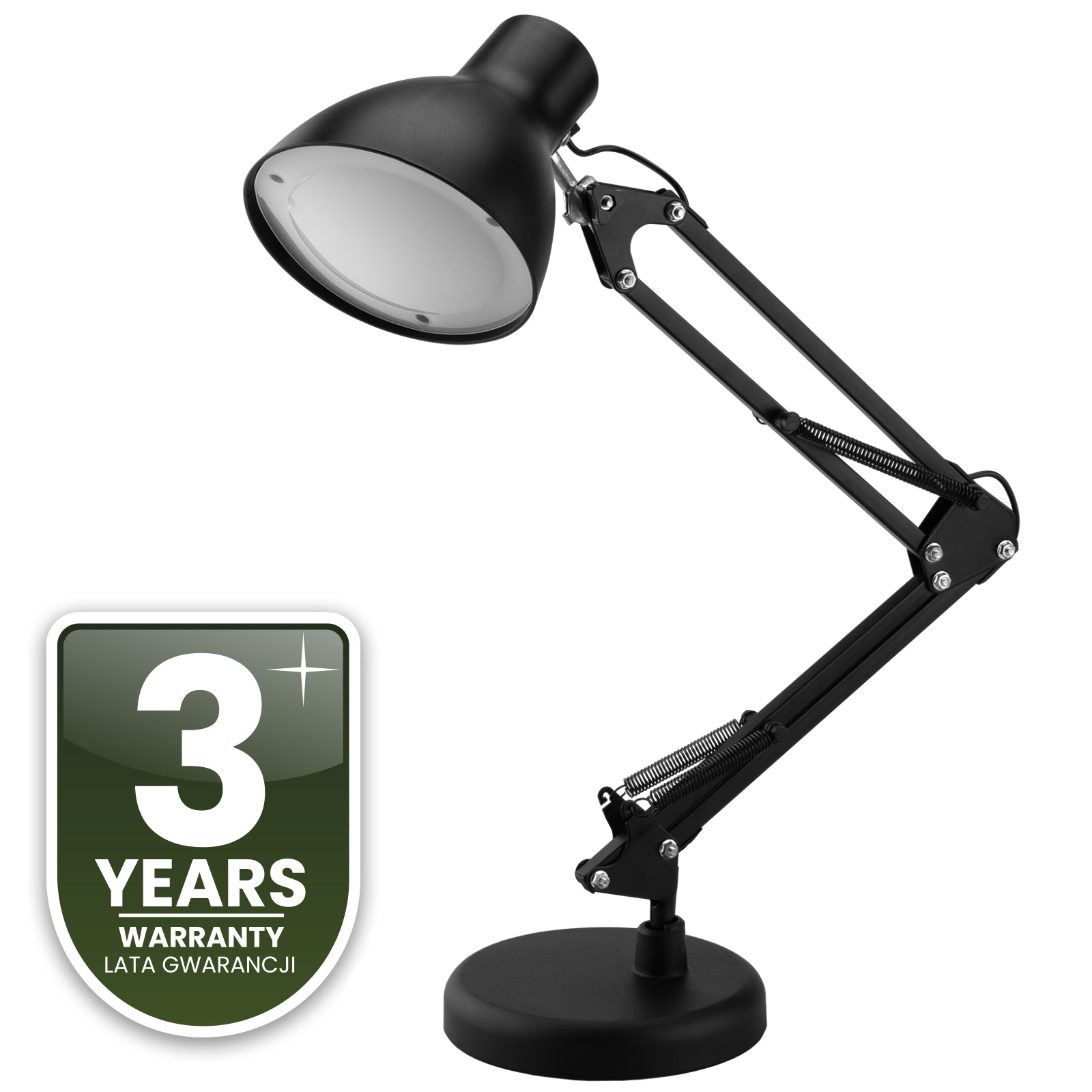 Lampka Biurkowa Stołowa LED 7W CCT Ściemnialna Marti Czarna Lumiled - trzecia cecha produktu