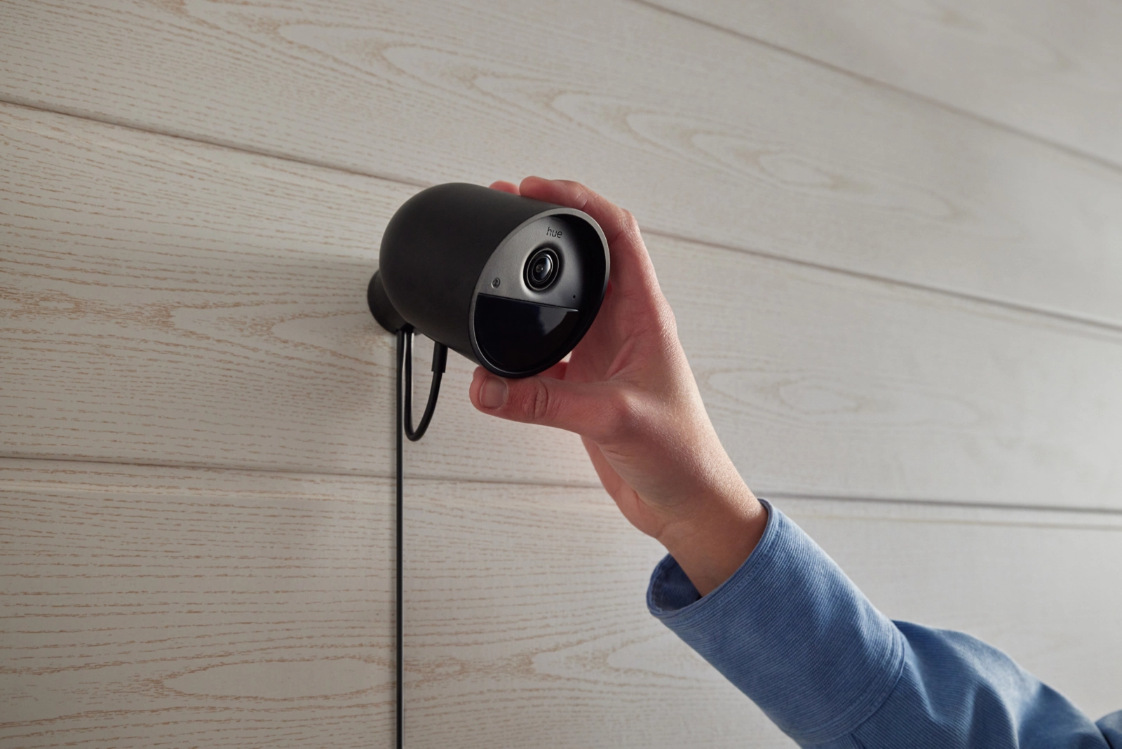 Kamera Przewodowa Zewnętrzna IP 1080p Full HD CMOS Biała Zigbee WiFi SMART Security Camera Secure Philips HUE - trzecia cecha produktu