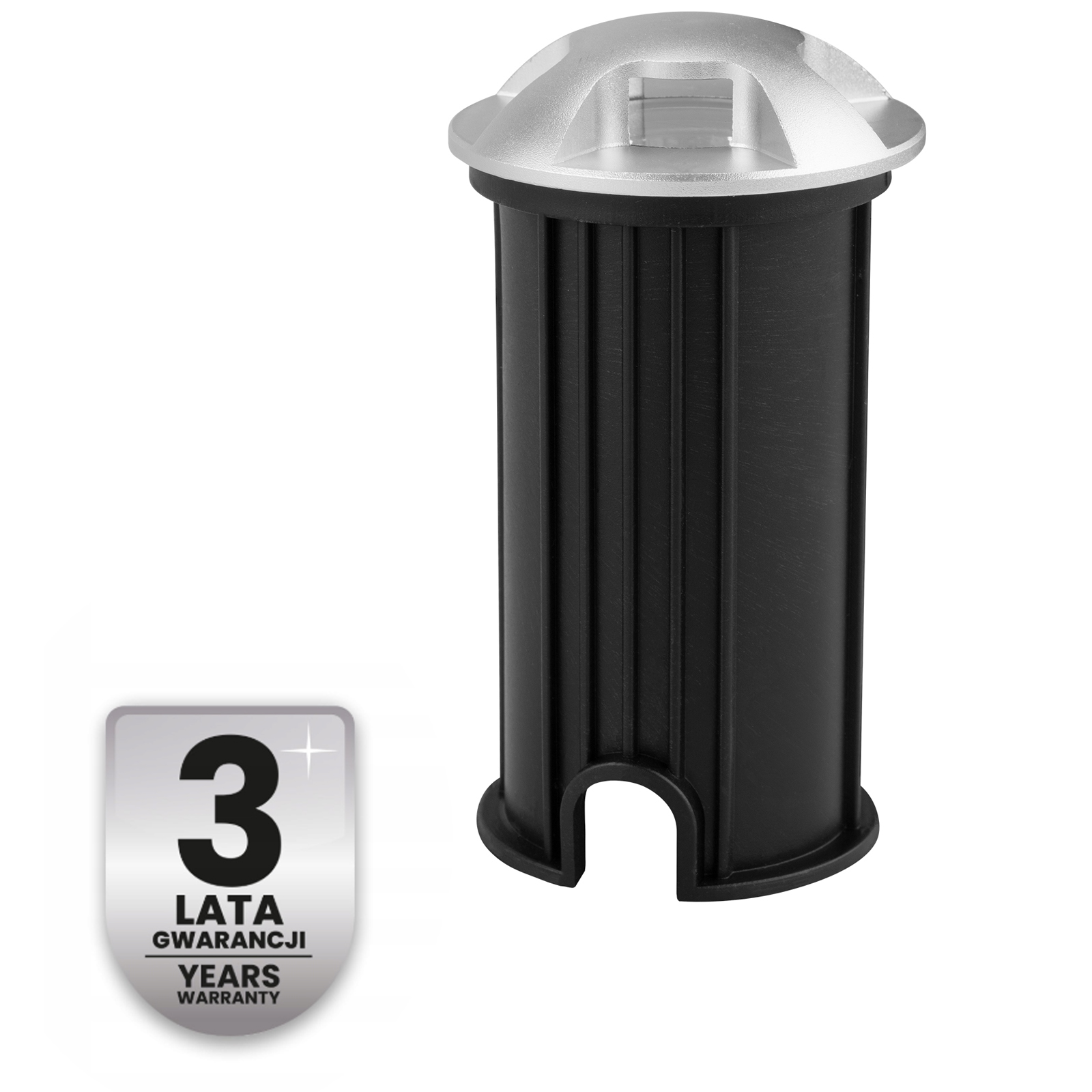 Oprawa Najazdowa Lampa Dogruntowa Schodowa LED IP44 Srebrna LUMILED - czwarta cecha produktu