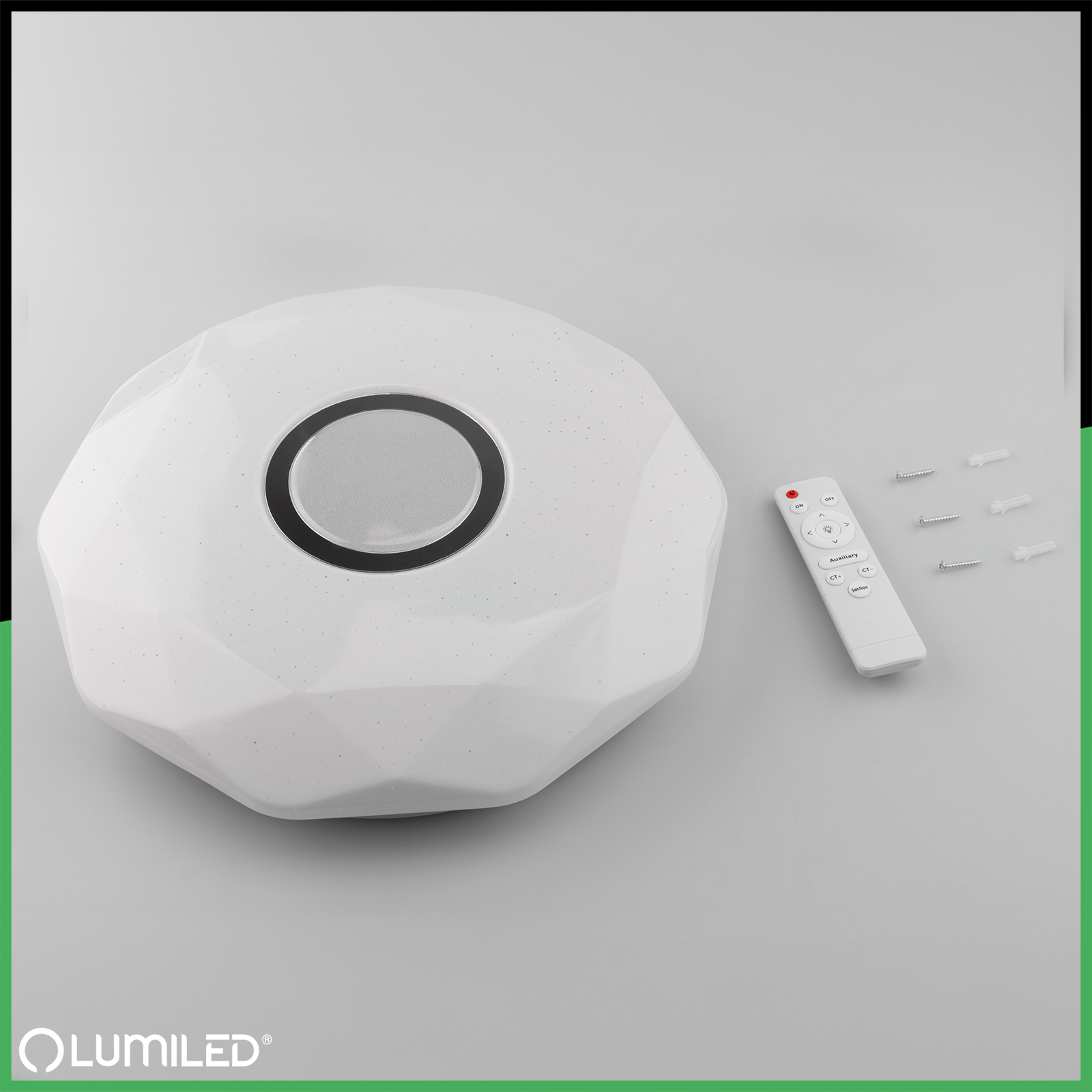 Plafon LED Lampa Sufitowa Natynkowa WESTA 72W CCT Biały Okrągły 50cm + PILOT LUMILED - skład produktu