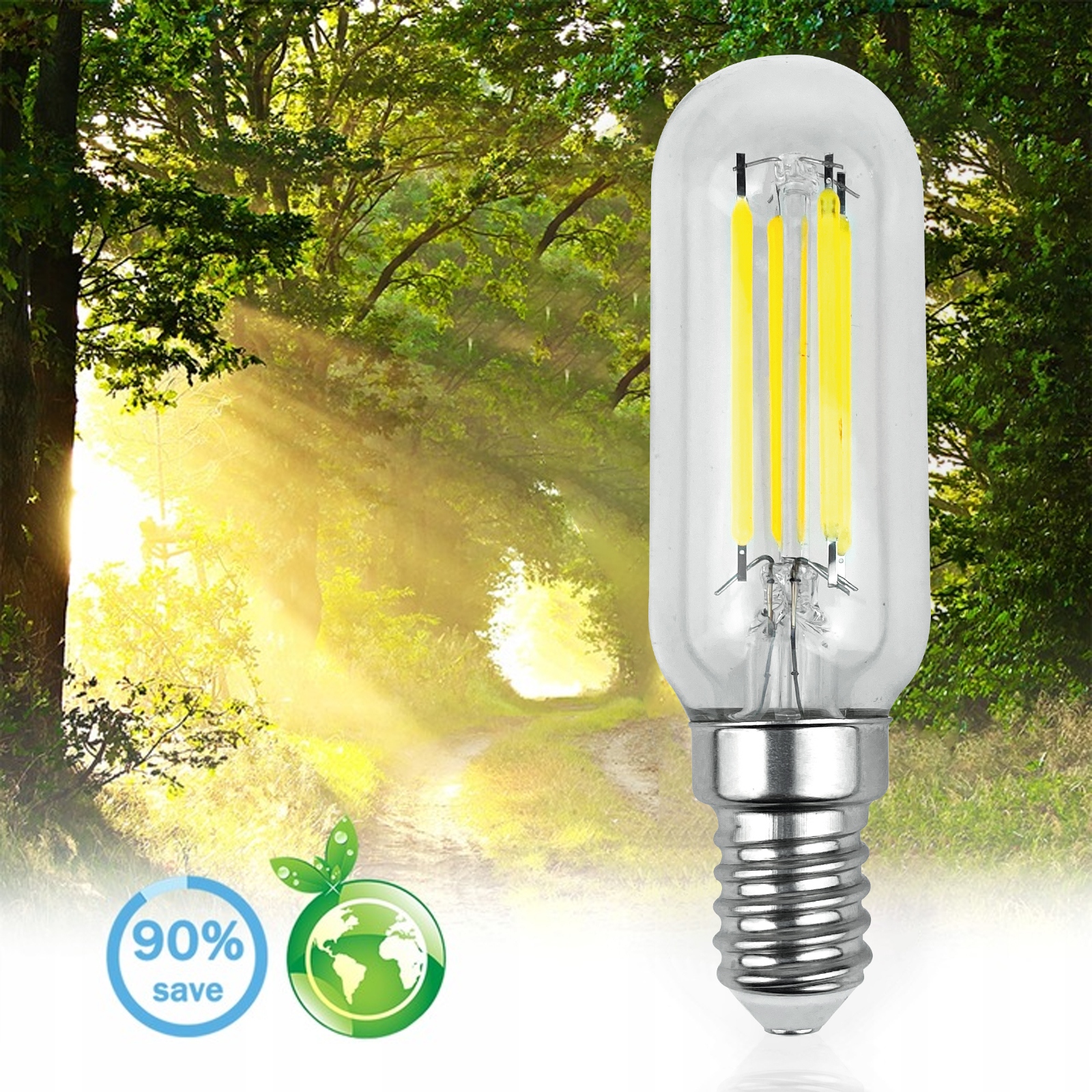 Żarówka LED E14 Edison ST26 4W = 40W 470lm 4000K Neutralna 360° FILAMENT LUMILED - pierwsza cecha produktu