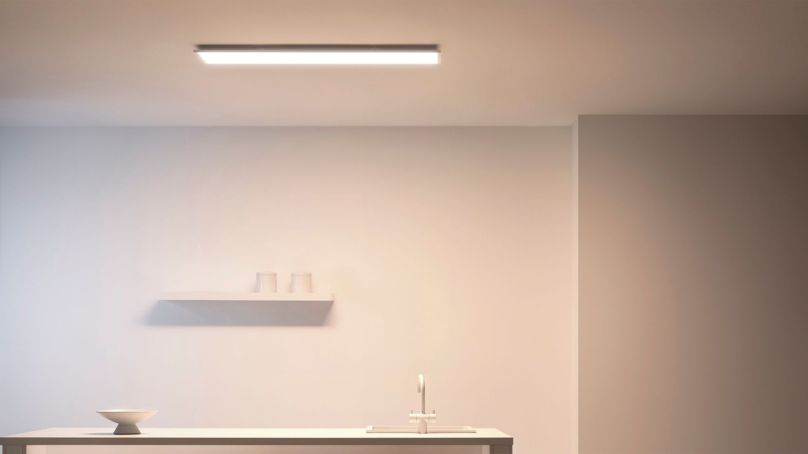 Panel LED Lampa Sufitowa Natynkowa 36W 3400lm 2700-6500K TW 120x30 cm Biała Prostokątna Inteligentna SMART WiFi Bluetooth Aplikacja WiZ - druga cecha produktu