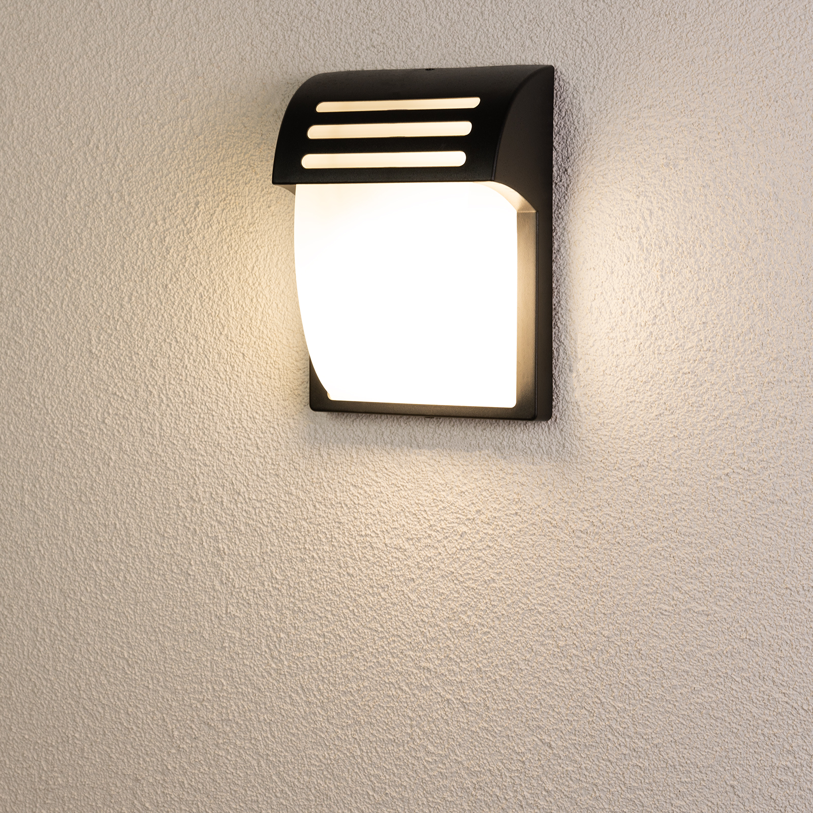 Lampa Ogrodowa Zewnętrzna Ścienna Kinkiet Elewacyjny E27 LED 25cm LECOS LUMILED - druga cecha produktu