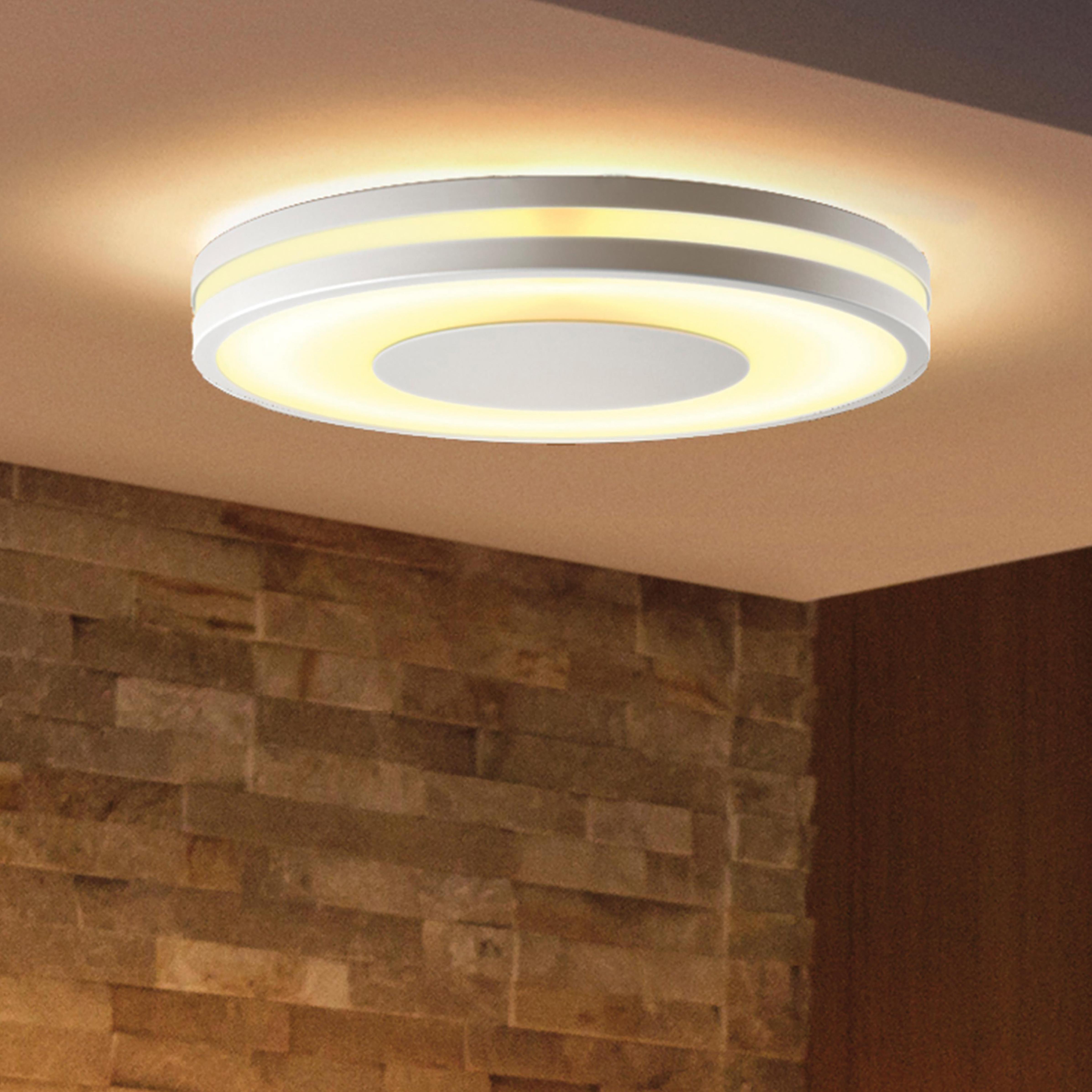 Plafon LED Lampa Sufitowa Natynkowa 22.5W 2500lm IP20 White Ambiance TW Biała 34.8cm Inteligentna SMART Zigbee Bluetooth Being Philips HUE - obszar zastosowań