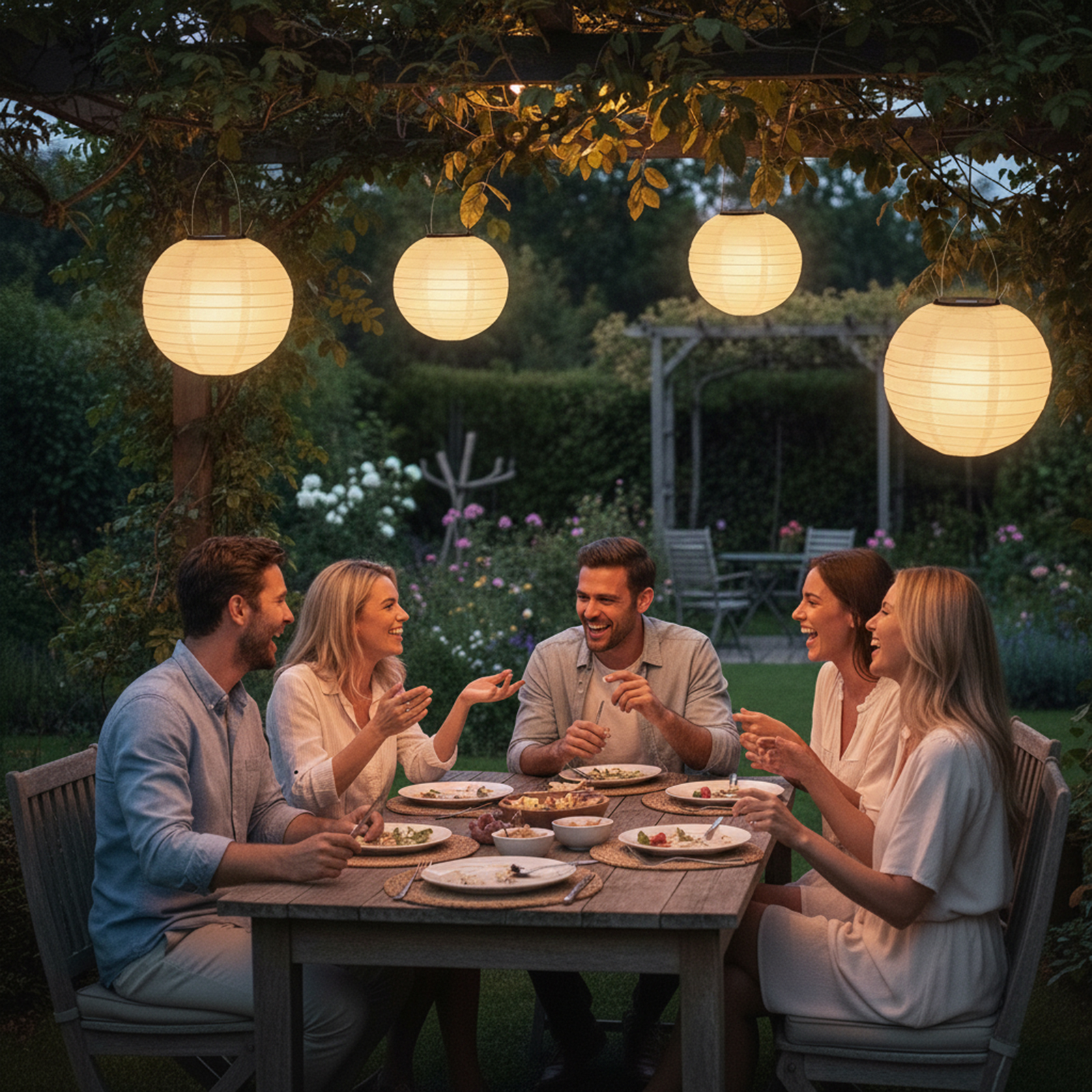 Lampa Solarna Ogrodowa LED FELISI Lampion Origami Latarenka 20cm LUMILED - czwarta cecha produktu
