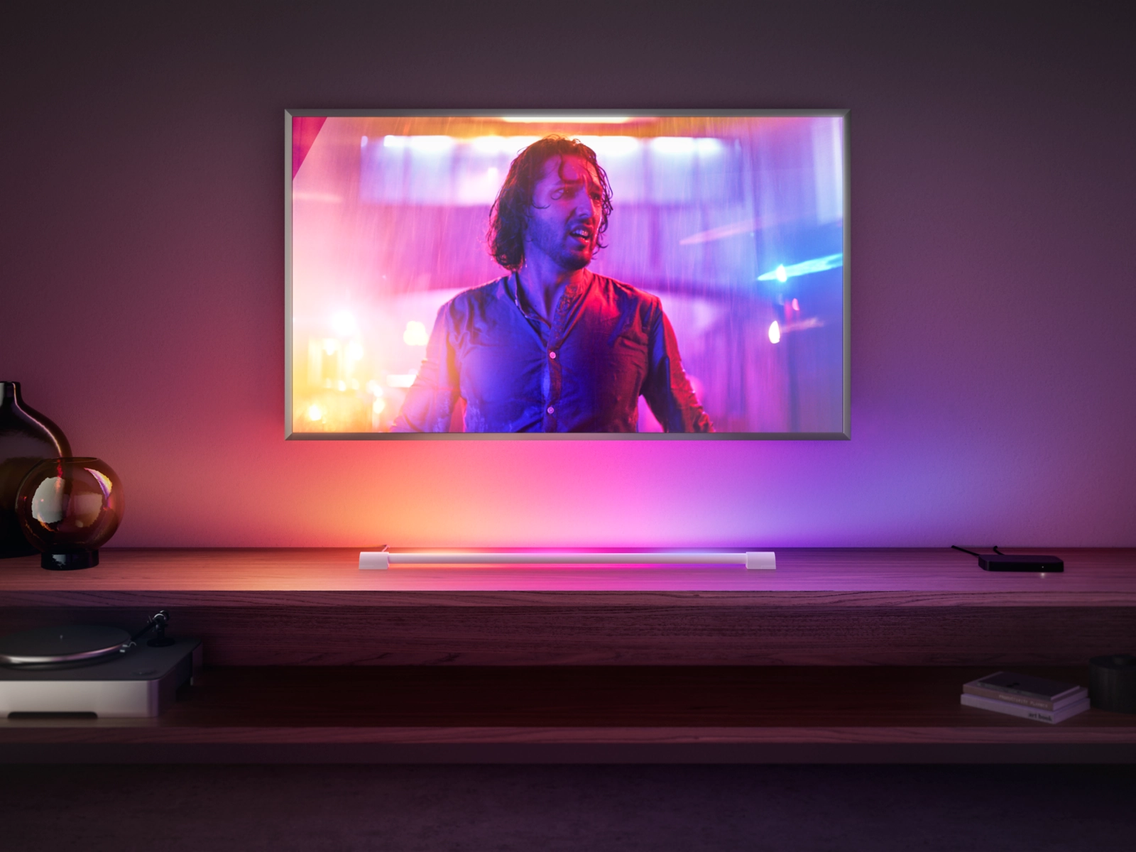 Lampa Liniowa LED Light Bar TUBA 90cm Gradient 17.4W 1540lm IP20 White and Color Ambiance RGB + TW Biała Inteligentna SMART Zigbee Bluetooth Play Tube Philips HUE - obszar zastosowań