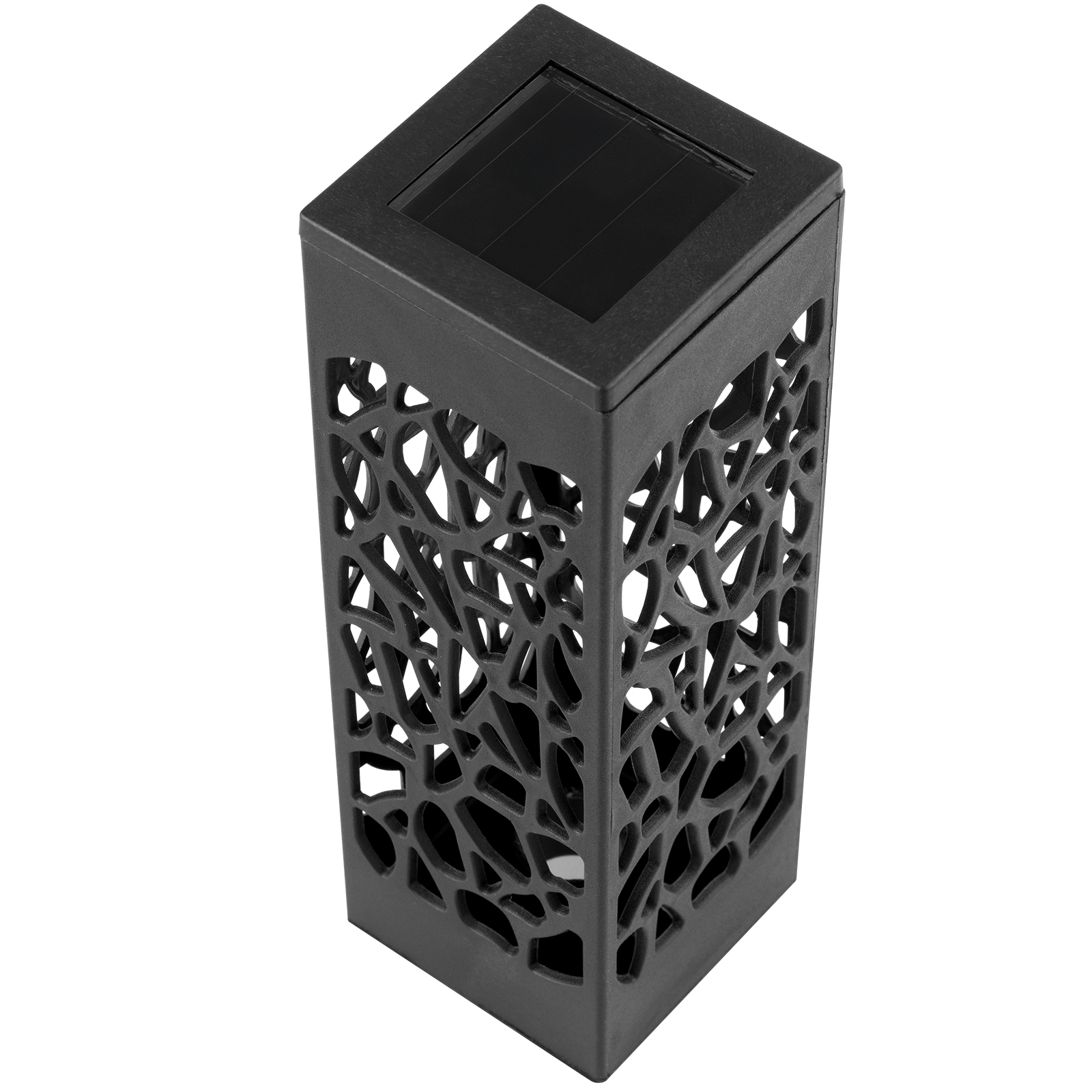Lampa Solarna Ogrodowa LED 3000K IP44 Słupek Ażurowy AZURE LUMILED - pierwsza cecha produktu