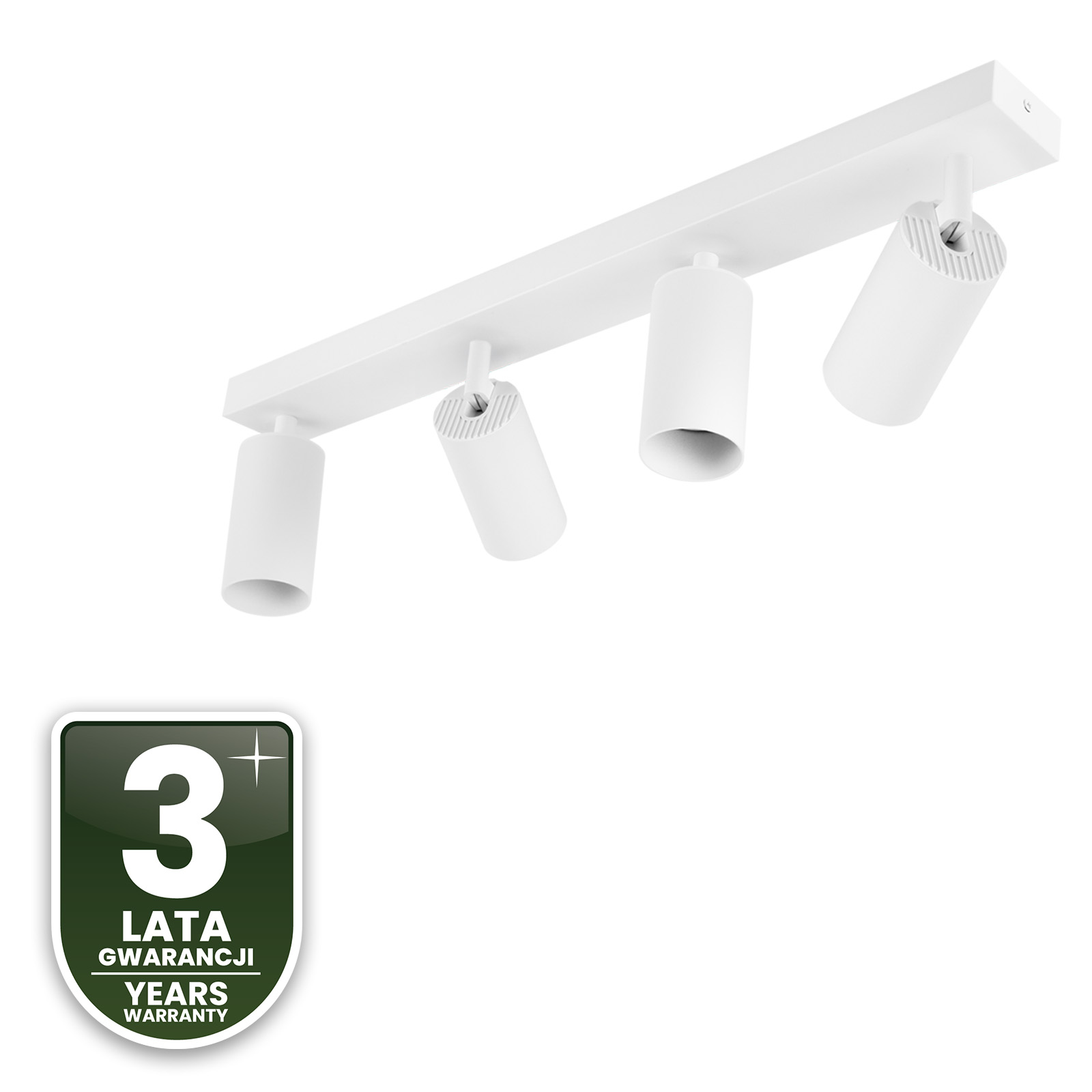 Lampa Sufitowa SPOT TUBA Reflektor Oprawa Halogenowa 4x GU10 TABULA LUMILED - trzecia cecha produktu