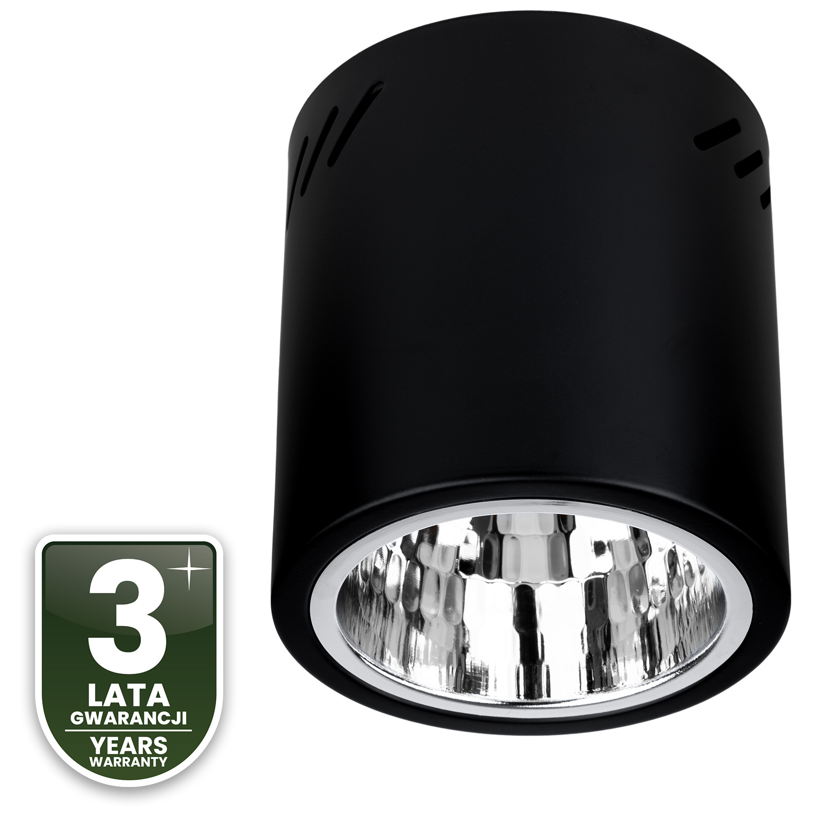 Oprawa Sufitowa Natynkowa Stała Okrągła APUS 13 Spot TUBA Czarna E27 - czwarta cecha produktu
