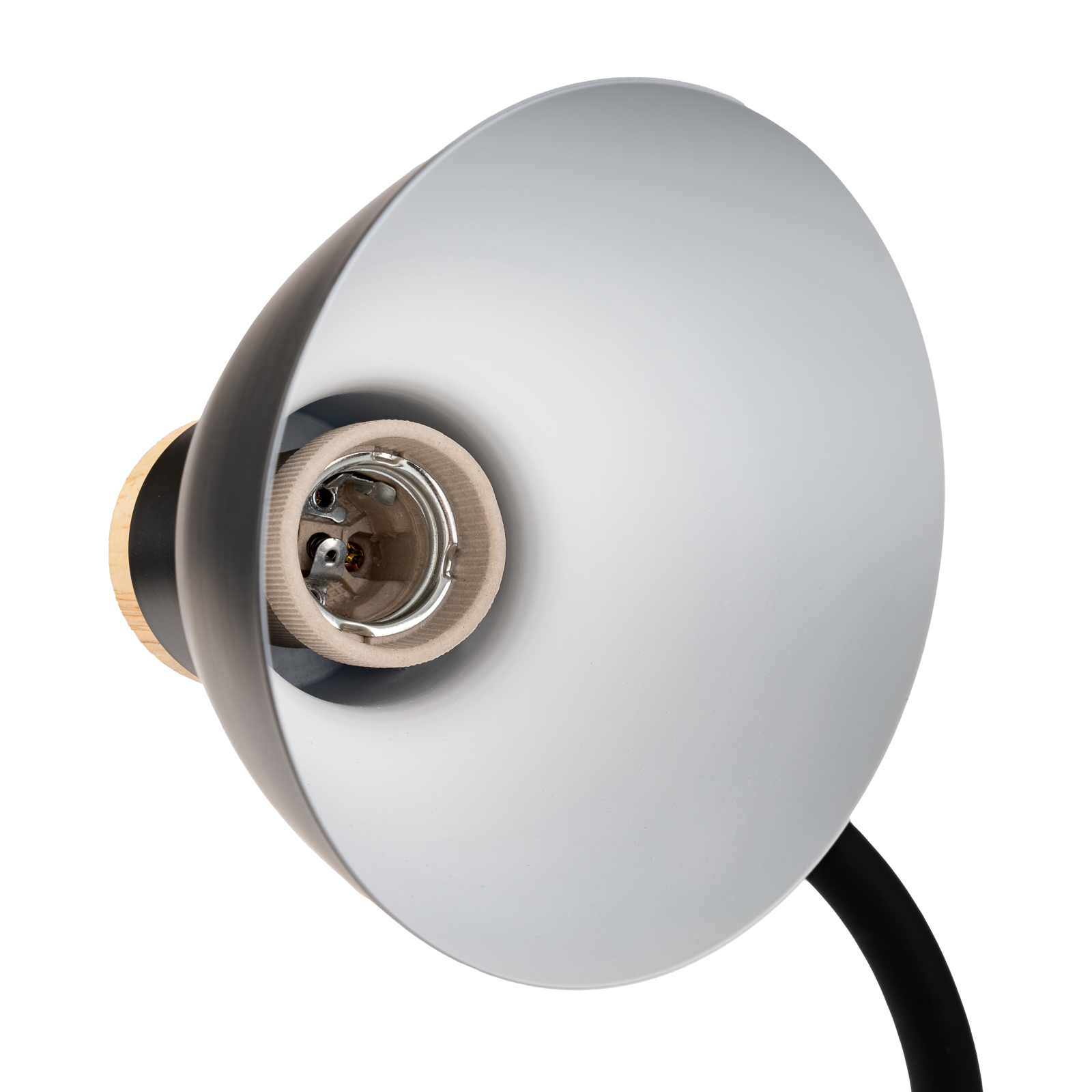 Lampka Biurkowa Szkolna Kreślarska Stołowa Dekoracyjna E27 NIKO Czarna Lumiled - druga cecha produktu