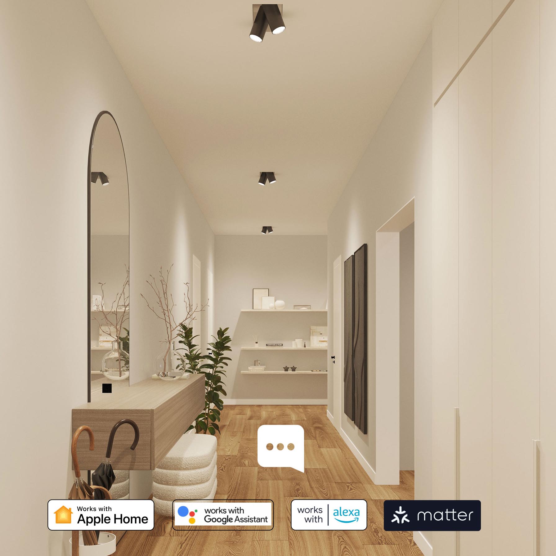3x Żarówka LED GU10 Reflektor PAR16 4,7W = 50W 345lm 2200-6500K CCT + RGB SMART Inteligentna Bluetooth ZigBee White and Color Ambiance + Mostek Bridge Zestaw Startowy Philips HUE - trzecia cecha produktu