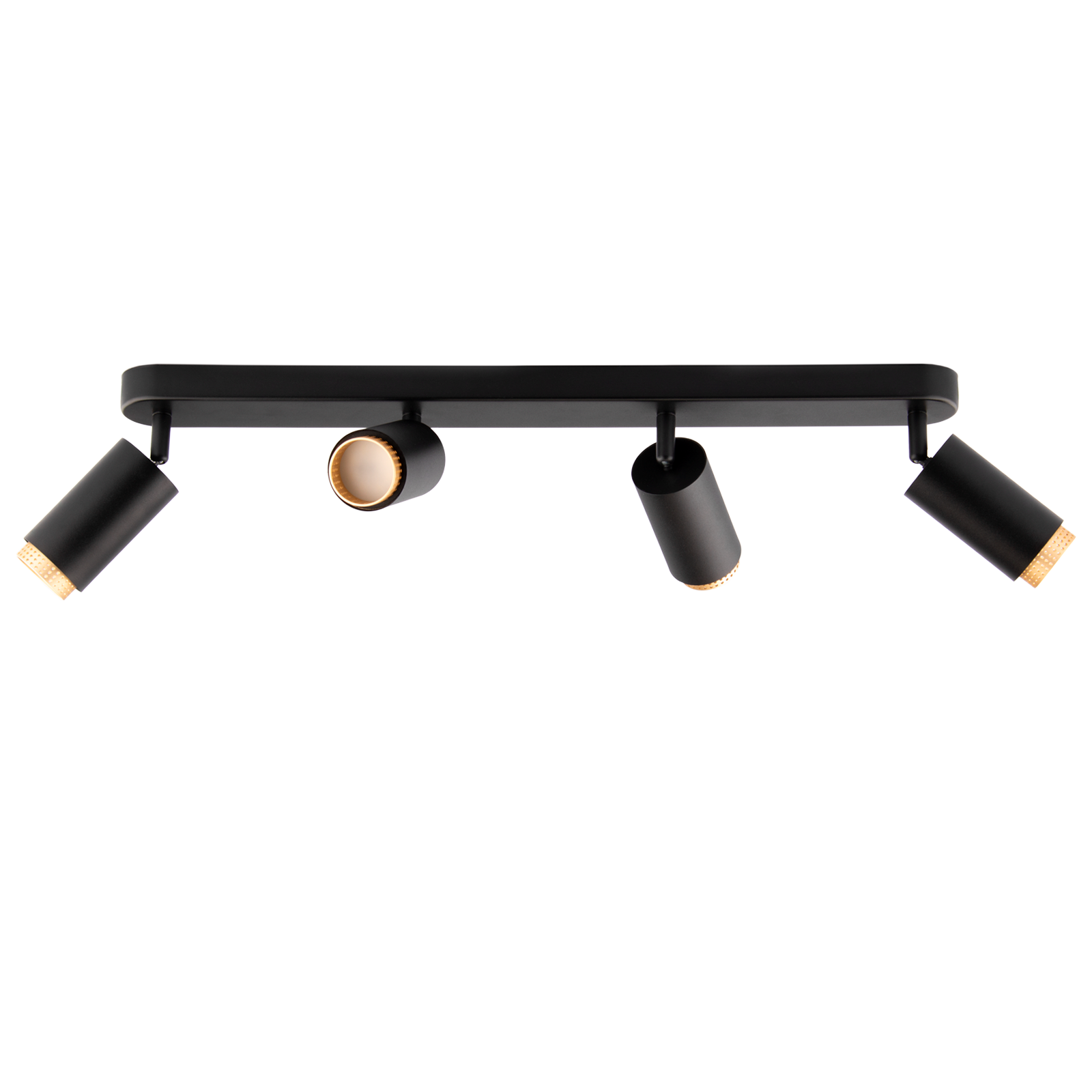 Lampa Sufitowa Reflektor LED 4x GU10 Tuba Spot ELIGIS Czarny LUMILED - trzecia cecha produktu