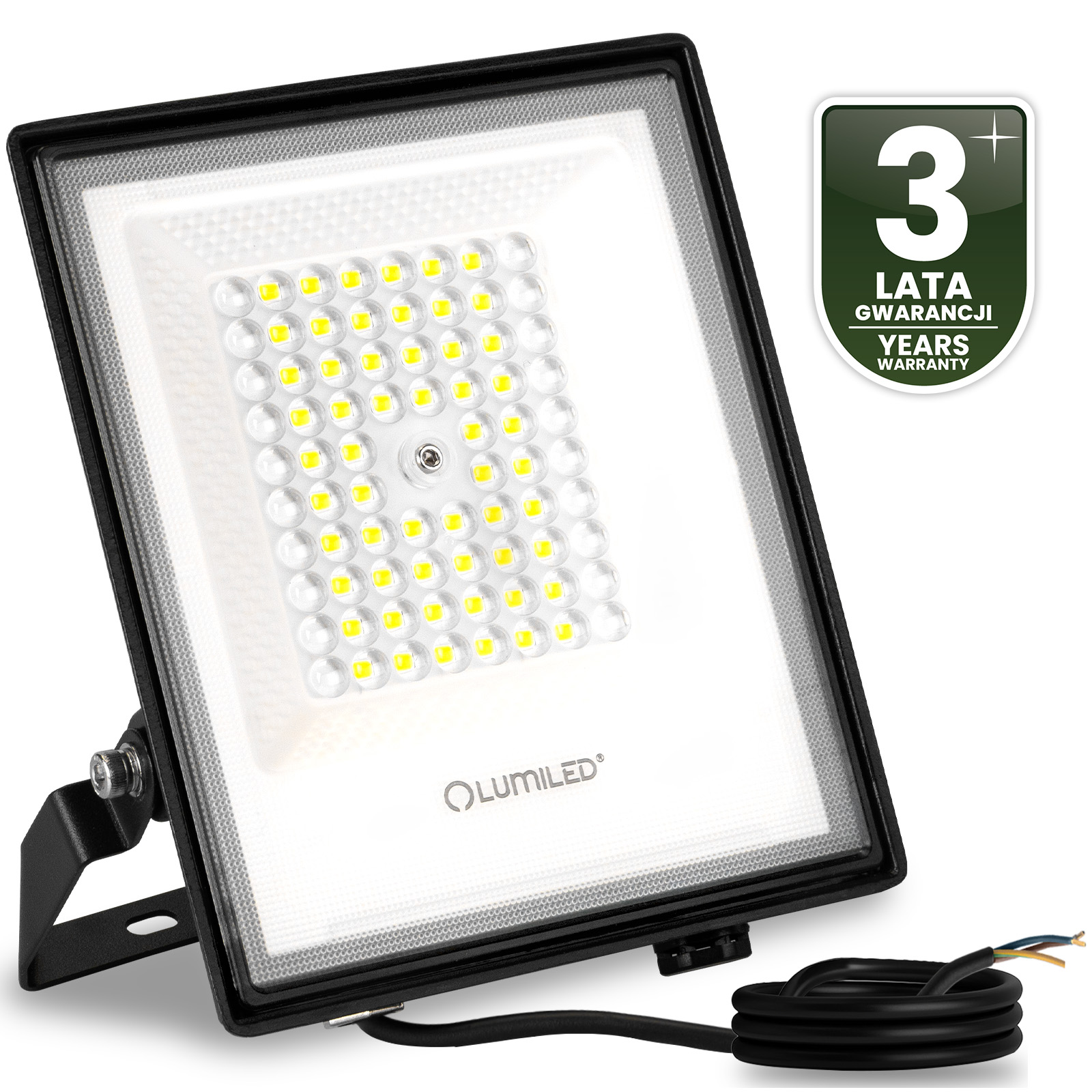 Naświetlacz LED Zewnętrzny BRIGHT Wodoodporny 50W 5500lm 4000K IP65 LUMILED - czwarta cecha produktu