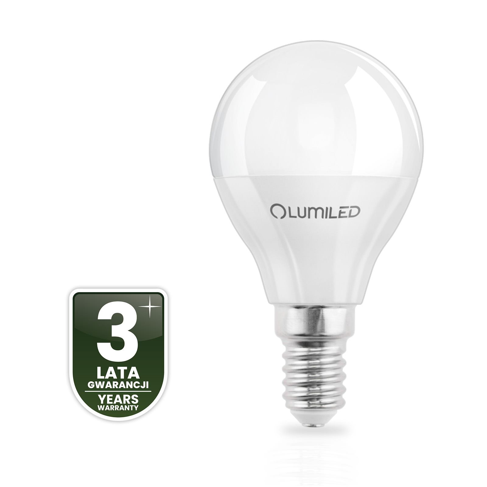 6x Żarówka LED E14 Kulka P45 2,5W = 25W 249lm 4000K Neutralna 180° LUMILED - czwarta cecha produktu