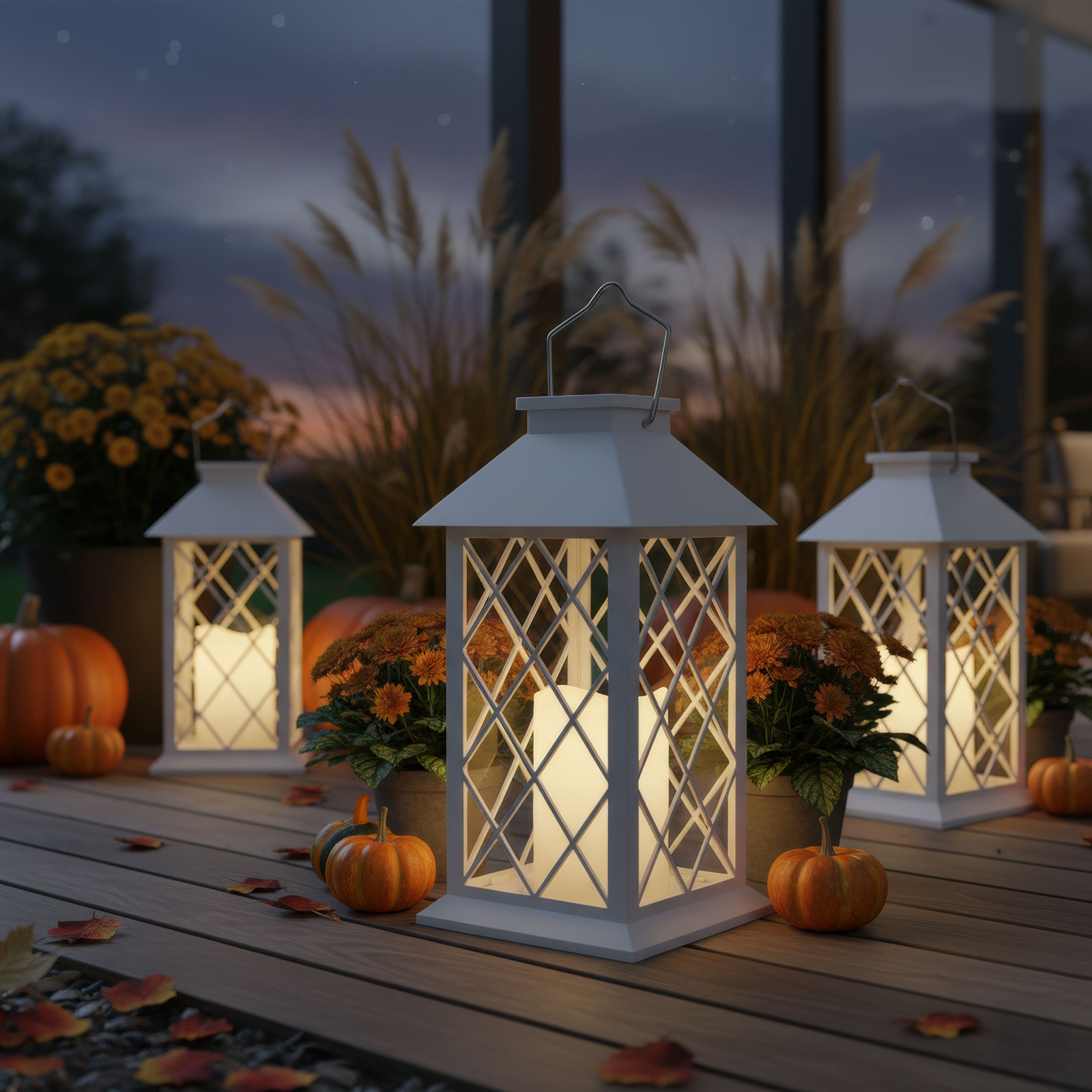 Lampa Solarna Ogrodowa LED Stojąca Latarnia LIRIO 2 IP44 Wisząca Latarenka LUMILED - obszar zastosowań