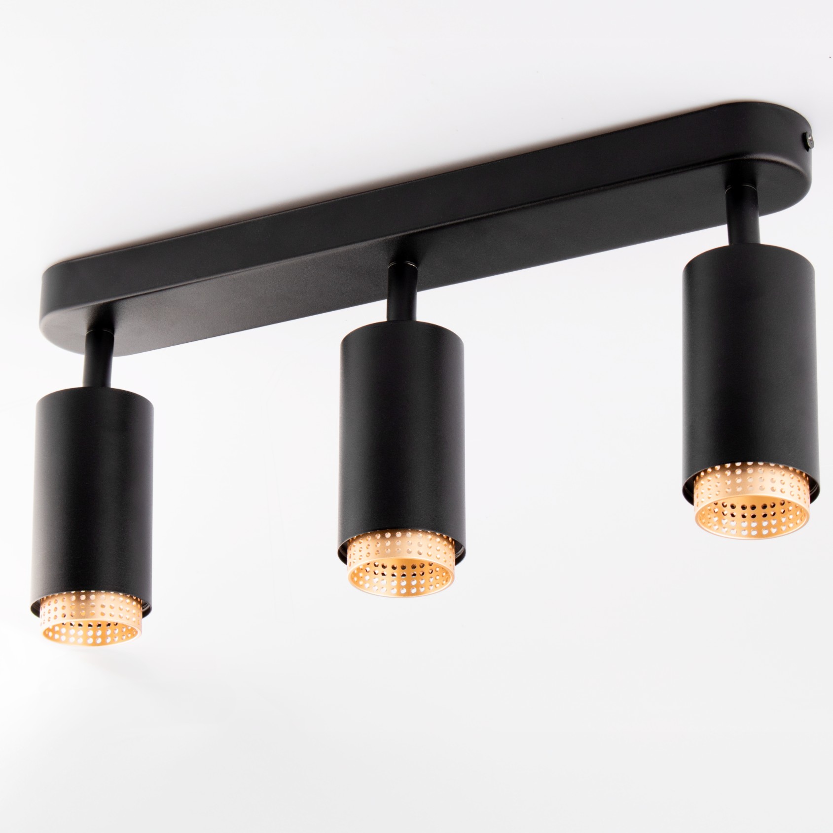 Lampa Sufitowa Reflektor LED 3x GU10 Tuba Spot ELIGIS Czarny LUMILED - trzecia cecha produktu