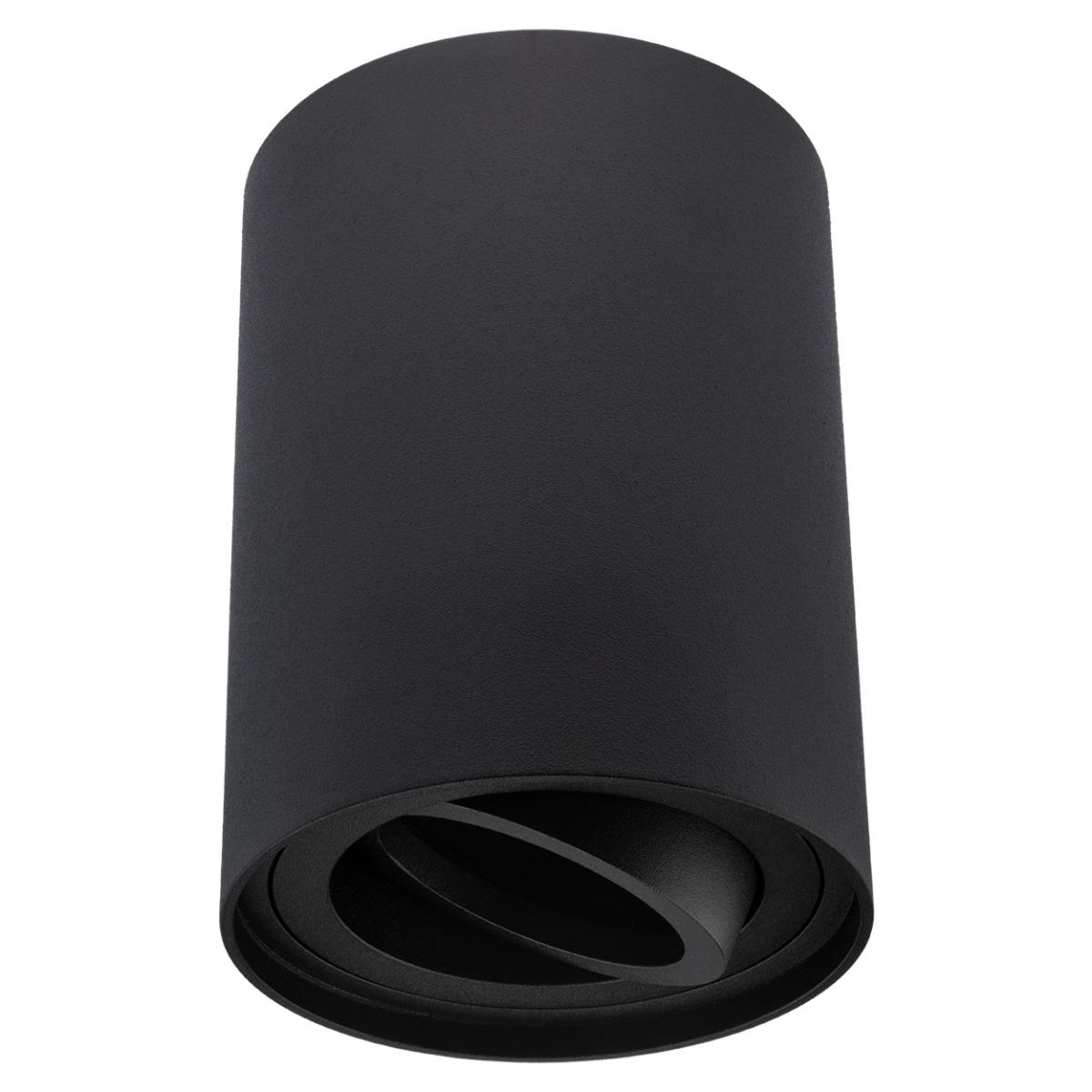 Oprawa Natynkowa HALOGENOWA Spot Tuba Ruchoma GU10 Okrągła Czarna 115mm AMAT-L LUMILED - trzecia cecha produktu