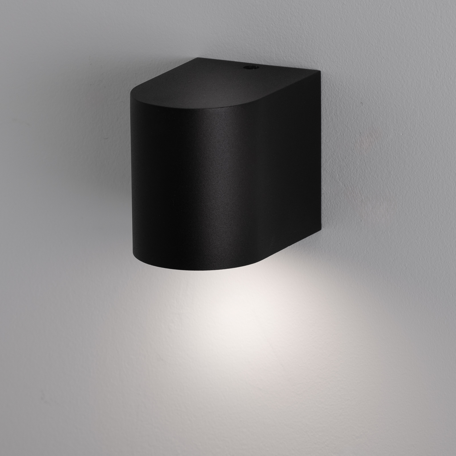 Kinkiet Ogrodowy Elewacyjny Lampa Zewnętrzna GU10 ALLIUM Czarna LUMILED - druga cecha produktu