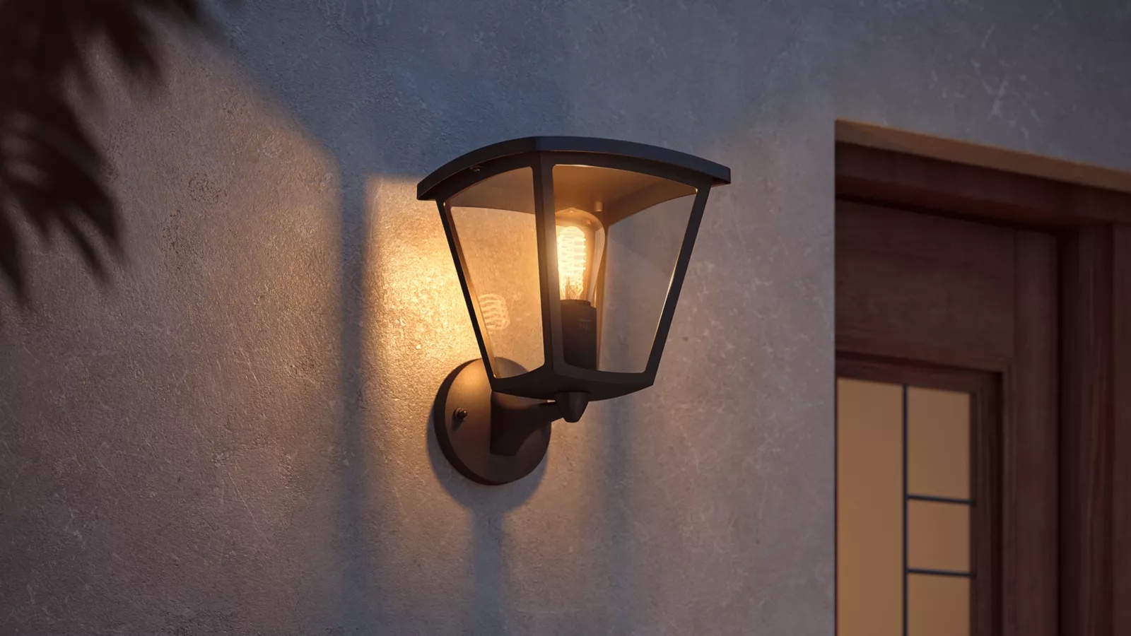 Kinkiet Ogrodowy LED Lampa Zewnętrzna Elewacyjna 7W 550lm IP44 White Czarna Inteligentna SMART Zigbee Bluetooth Inara Philips HUE - pierwsza cecha produktu