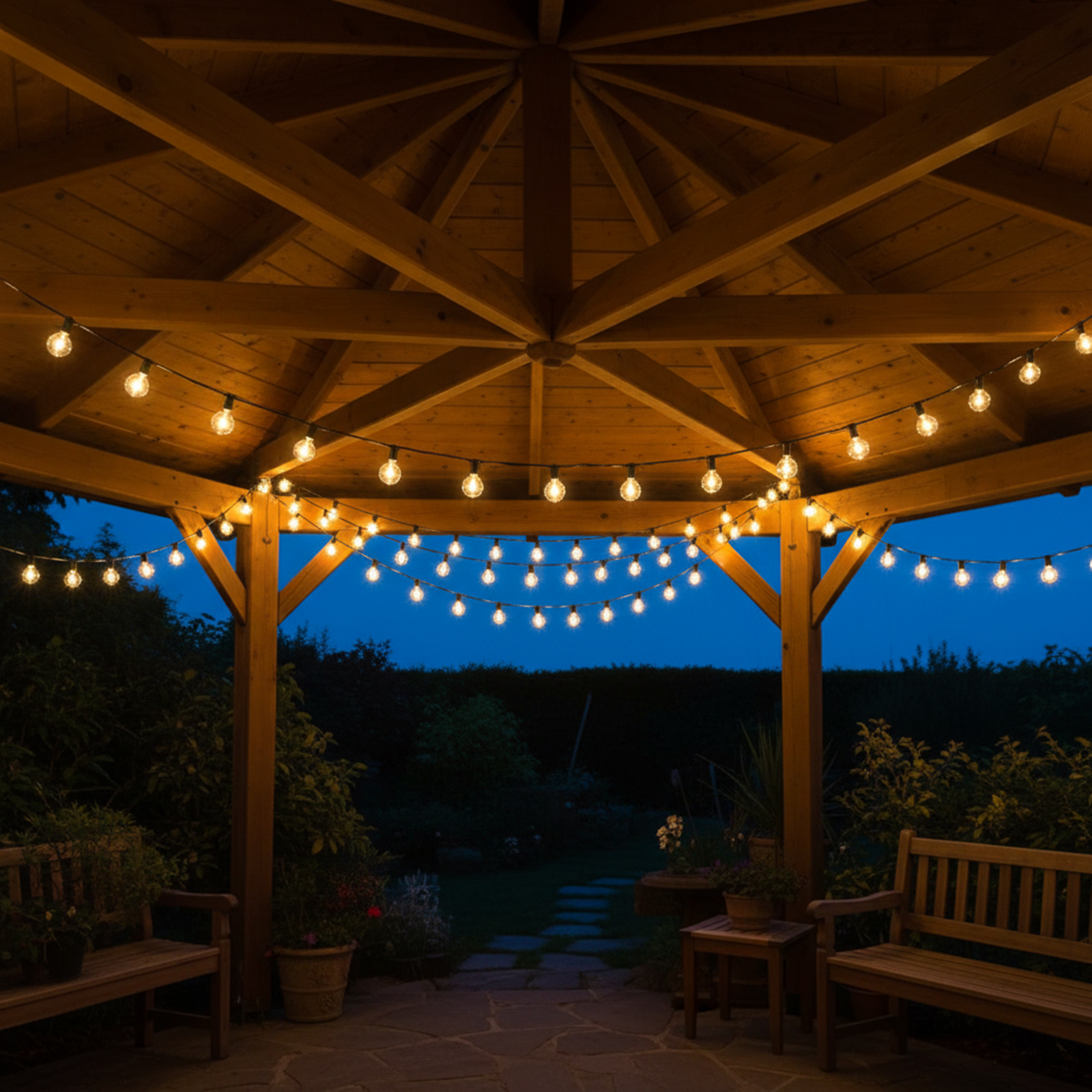 Girlanda Solarna Ogrodowa 30x LED Ozdobne Kuleczki 15,05m 2700K Ciepła + Pilot CALLIS2 LUMILED - czwarta cecha produktu