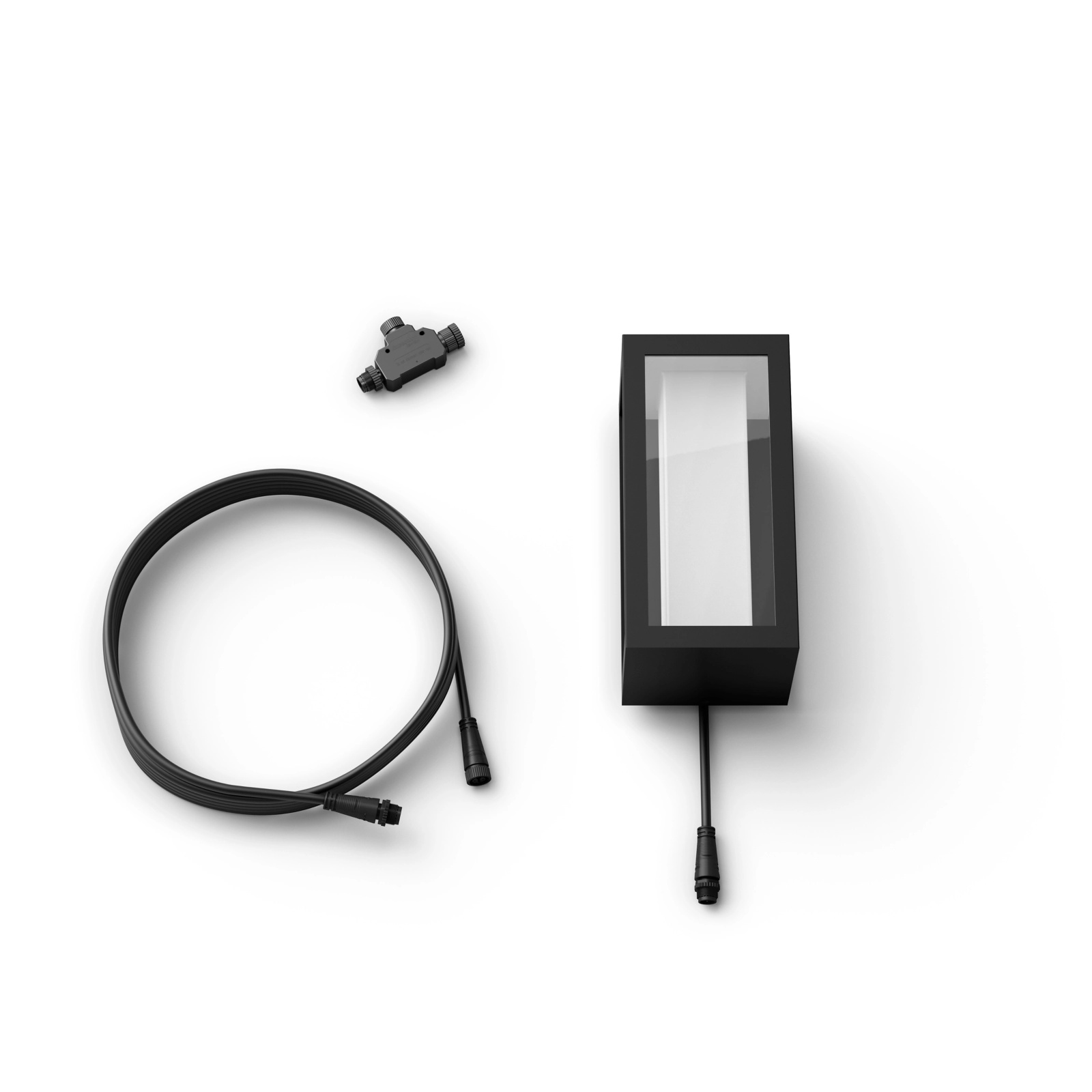 Kinkiet Ogrodowy LED Lampa Zewnętrzna Elewacyjna 15.8W 1180lm IP65 White and Color Ambiance RGB + TW Czarna Inteligentna SMART Zigbee Bluetooth Impress LowVolt Philips HUE - skład produktu