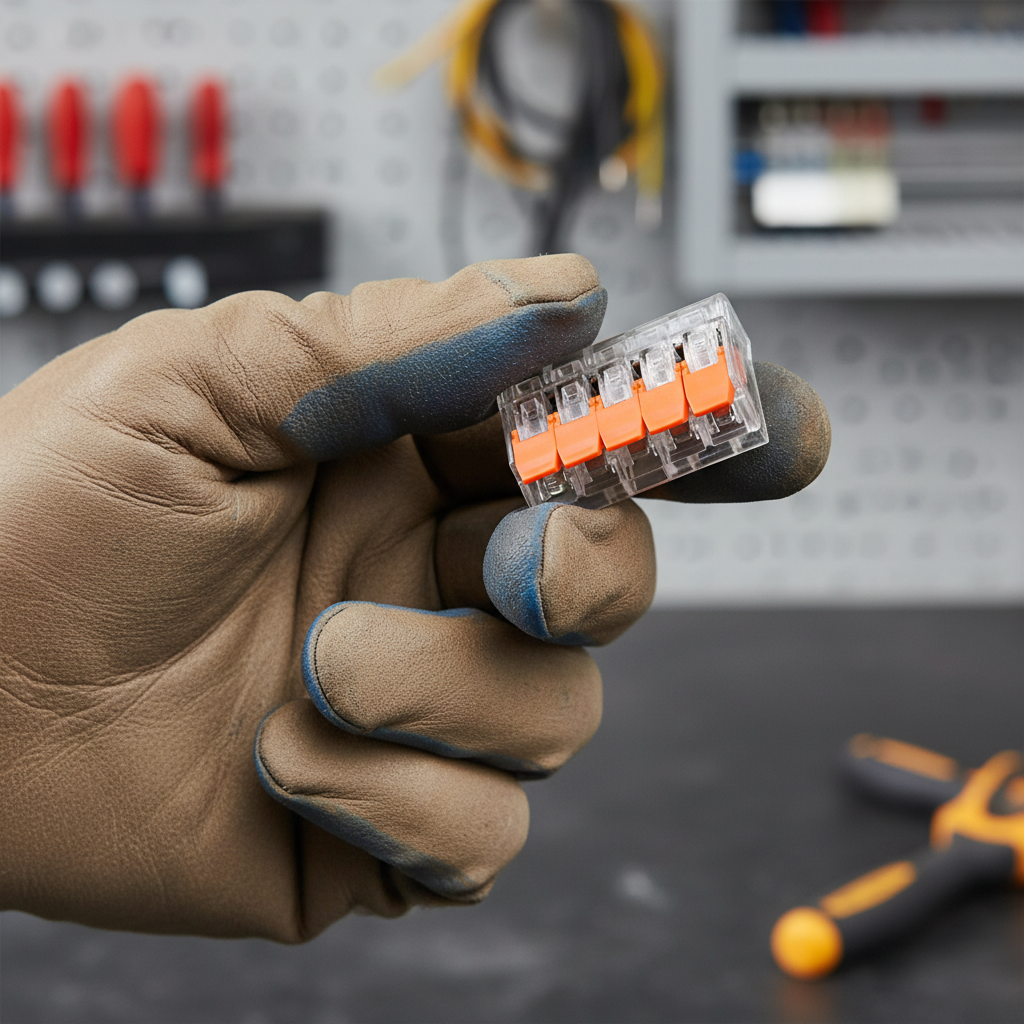 Szybkozłączka Elektryczna na Drut 5x4mm 5 Torowa 32A 450V 10 Szt Lumiled - obszar zastosowań