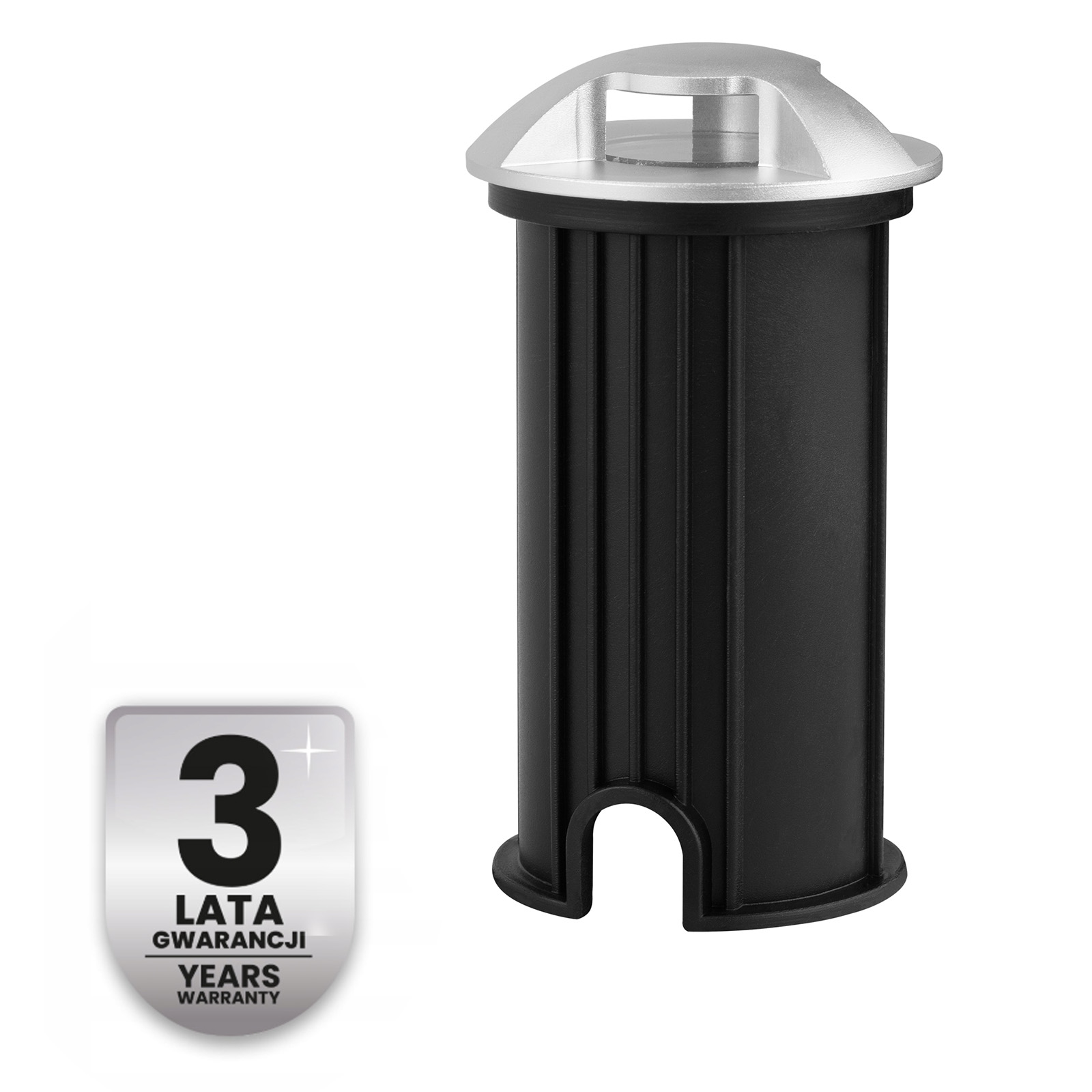 Oprawa Najazdowa Lampa Dogruntowa Schodowa LED IP44 Srebrna LUMILED - czwarta cecha produktu