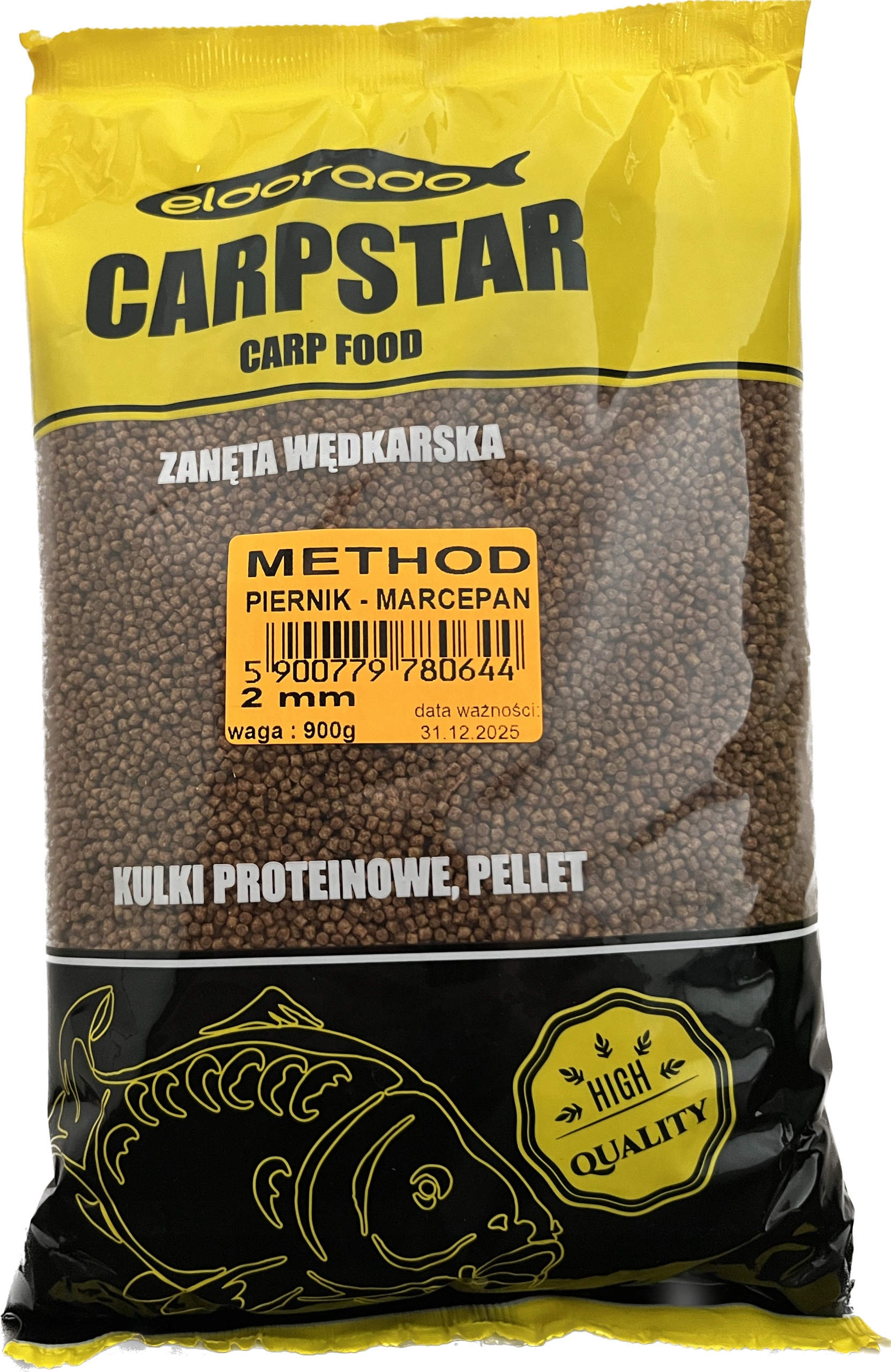 Carpstar Feeder Method Pellet 900g 2mm Piernik