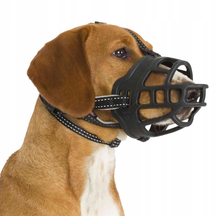 Kaganiec Muzzle Flex, silikonowy, L, czarny