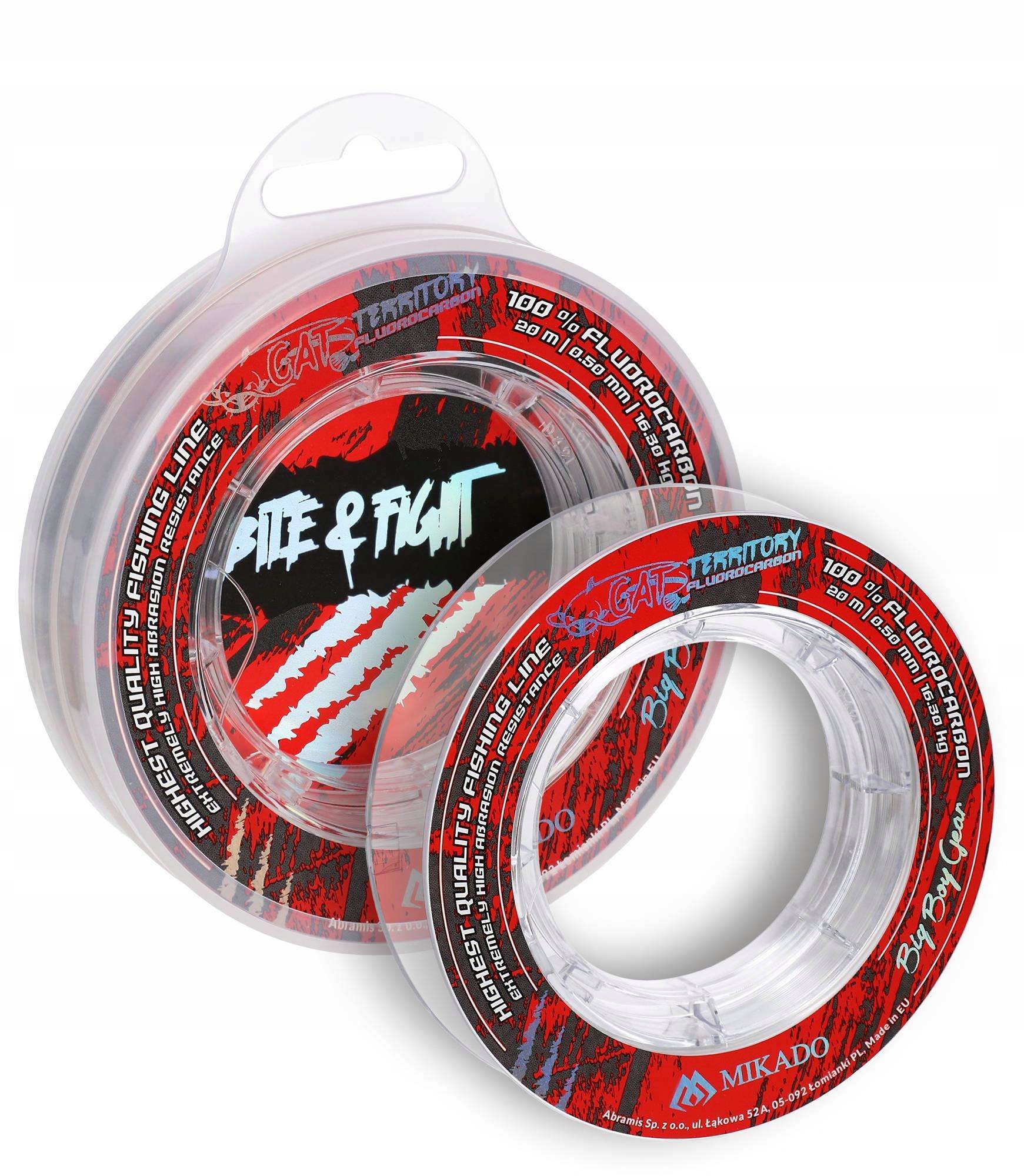 Żyłka Mikado Fluorocarbon Cat Territory 0,5 mm x 20 m