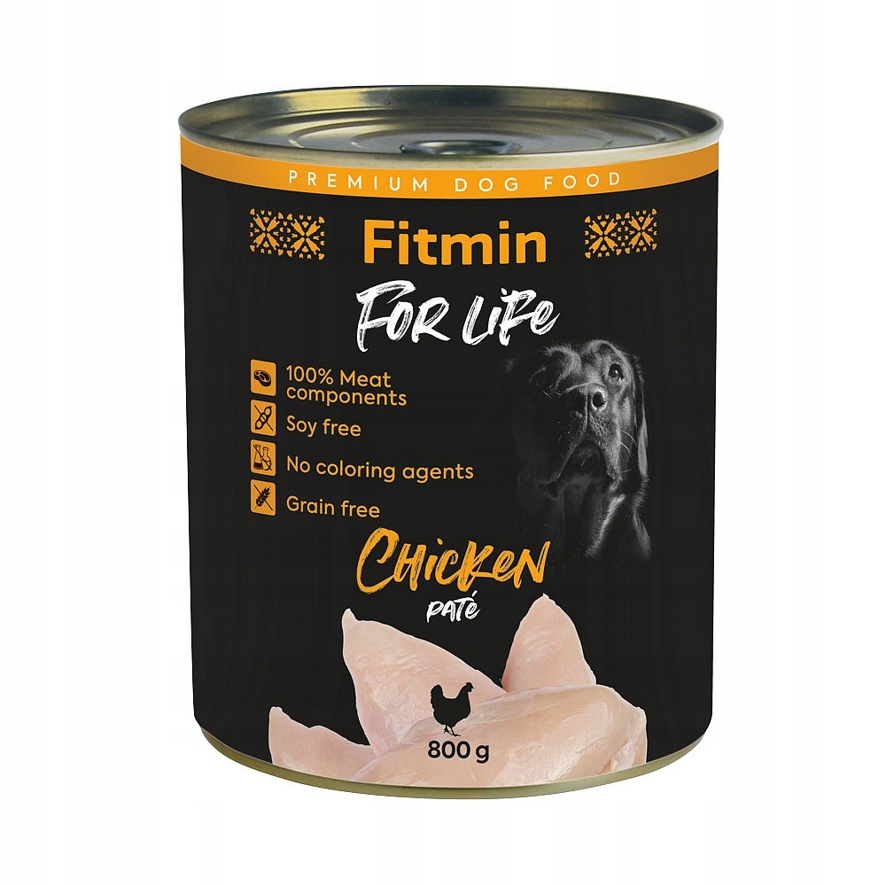 FFL dog karma mokra dla psa z kurczakiem 800g