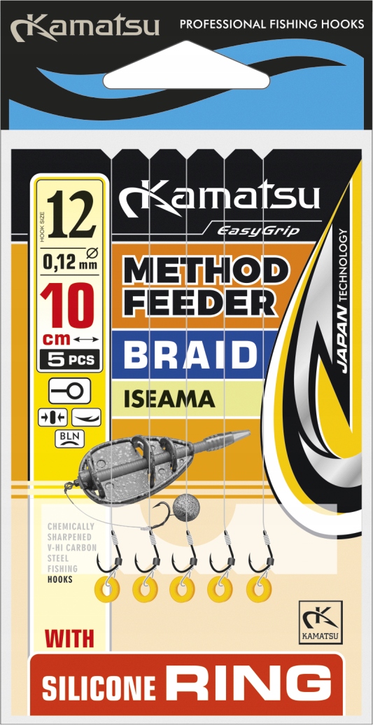 Przypony KAMATSU Method Feeder 6 ISEAMA 10cm