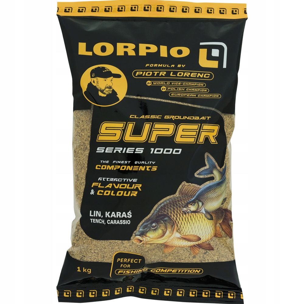 Zanęta Lorpio Super Lin,Karaś 1000g