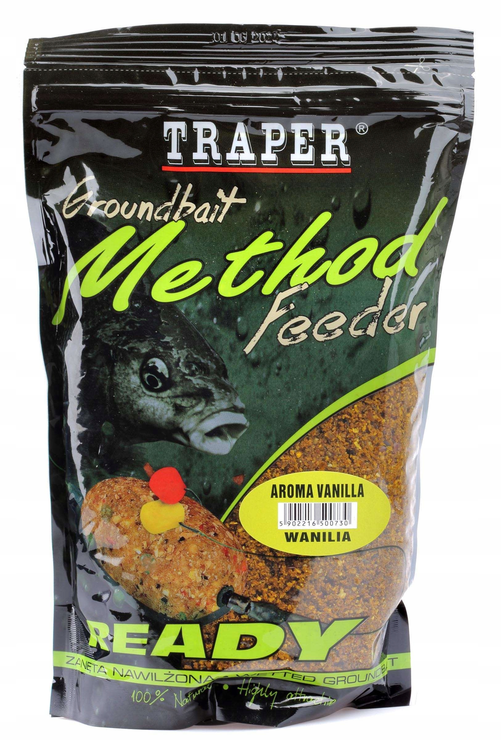 Zanęta Traper Method Feeder Ready 750g Wanilia
