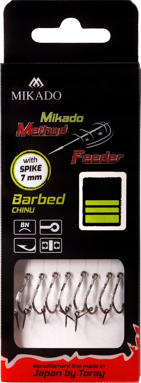 Przypon method feeder mikado z igłą 8 0.25 chinu