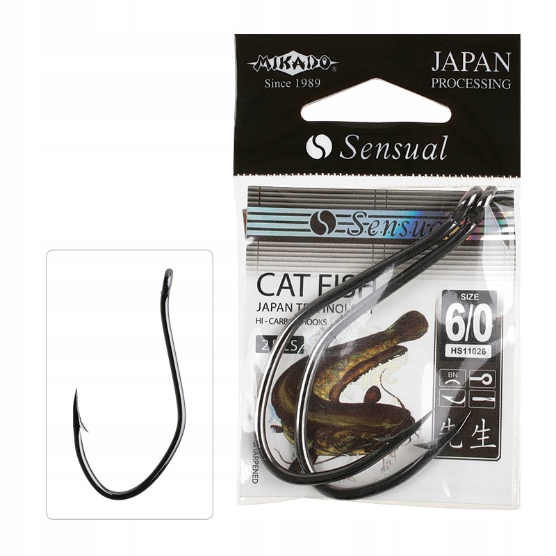 Haczyki MIKADO Sensual Nr.2/0 - 2szt. NA SUMA
