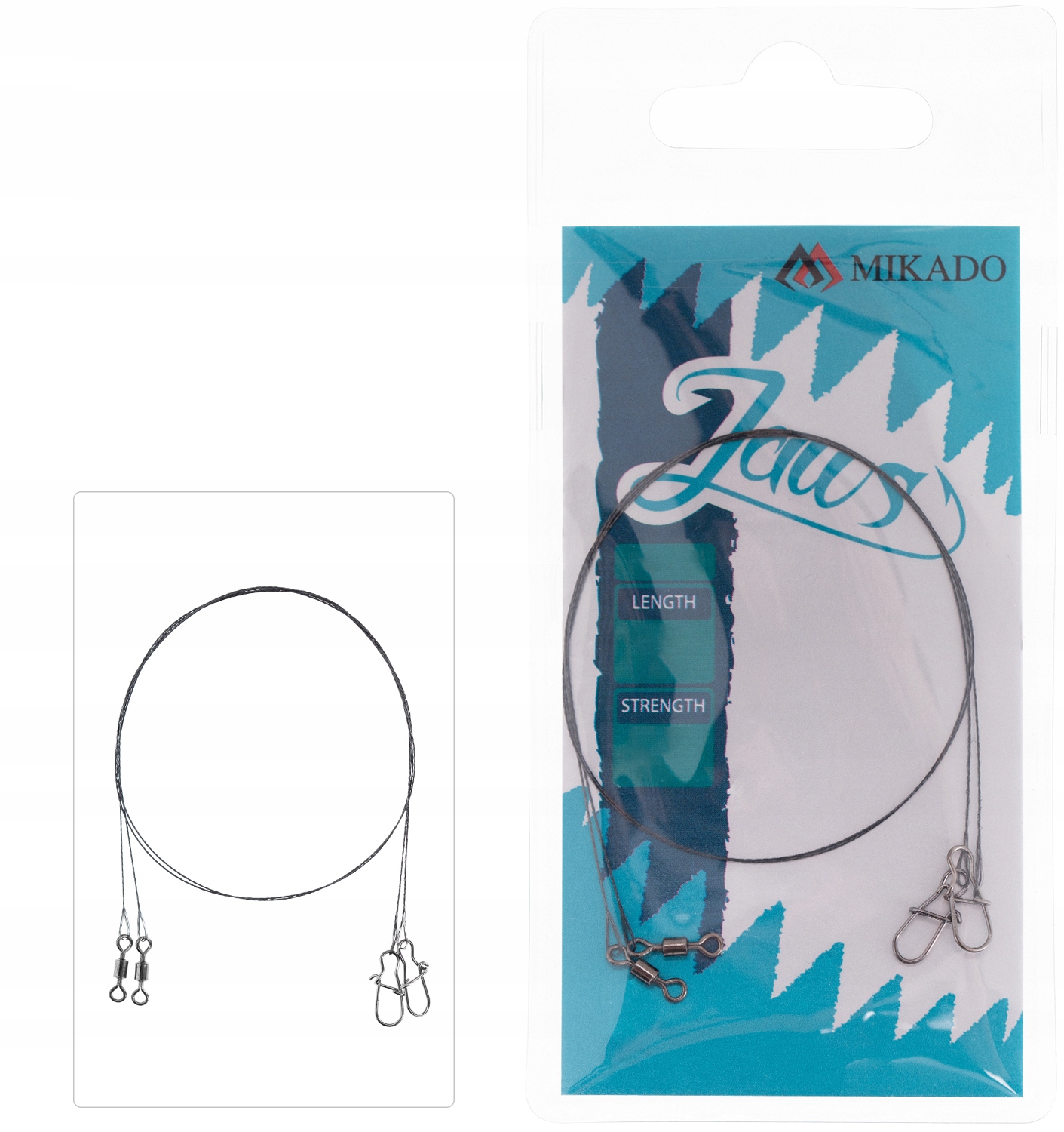 Przypon Mikado Jaws Extralight wolfram 2,5 kg 25 cm